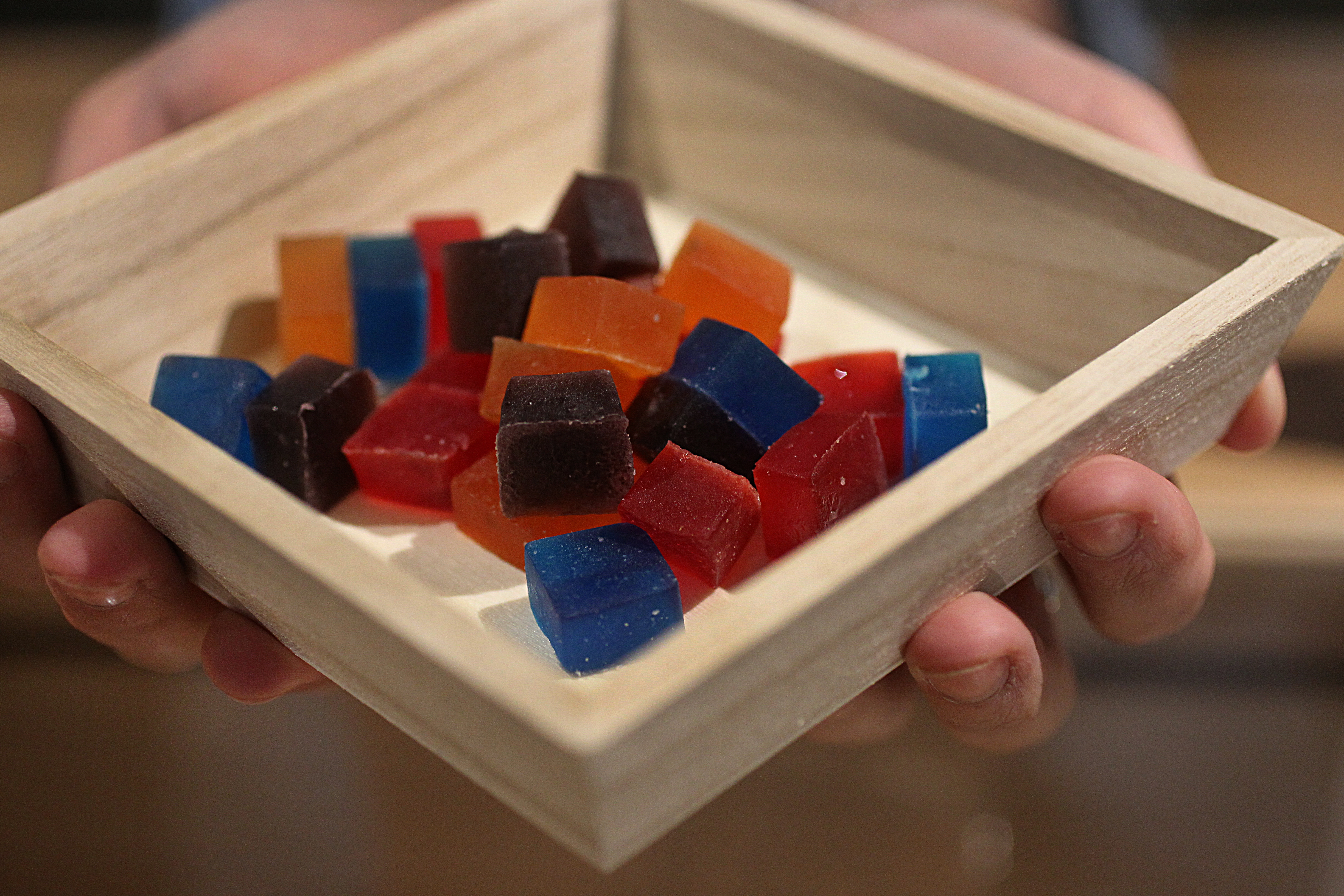 Pictured here is "gummie" medical marijuana, also sold at Cultivate.
