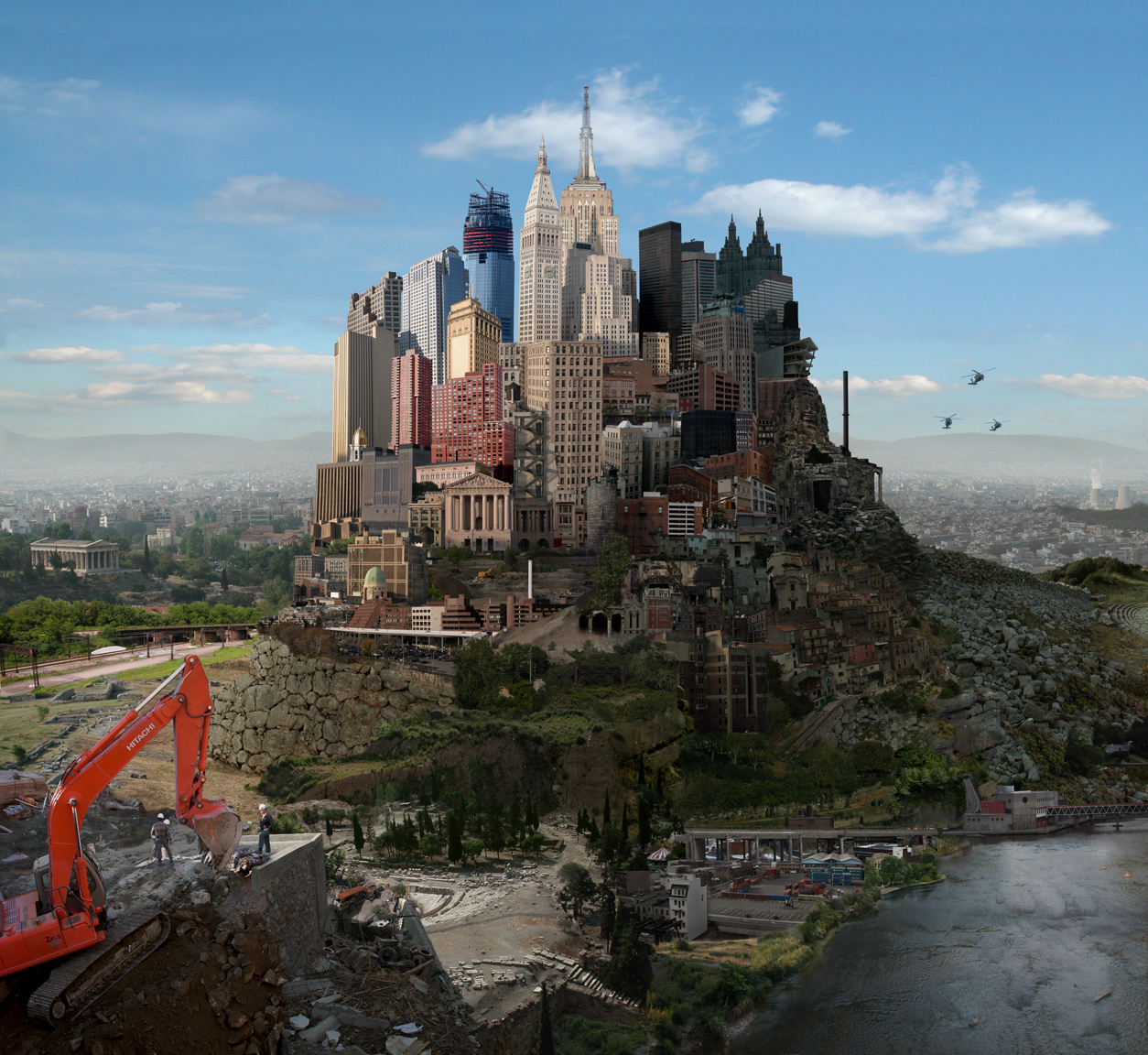 Julee Holcombe’s “Babel Revisited.”
