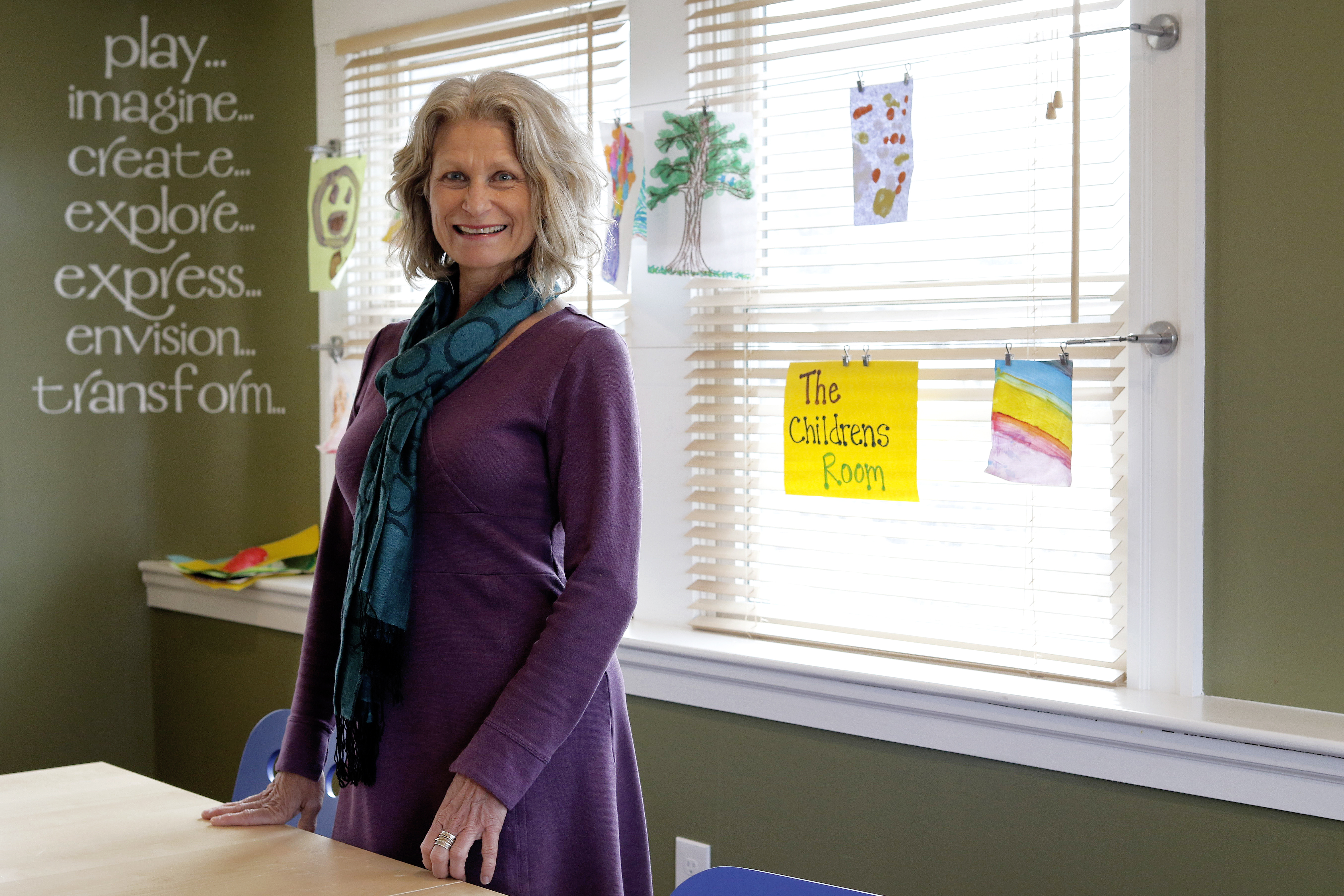 Donna Smith Sharff, executive director of the Children’s Room nonprofit in Arlington, says it took her a while to realize that Robert Kraft was calling to donate $100,000.