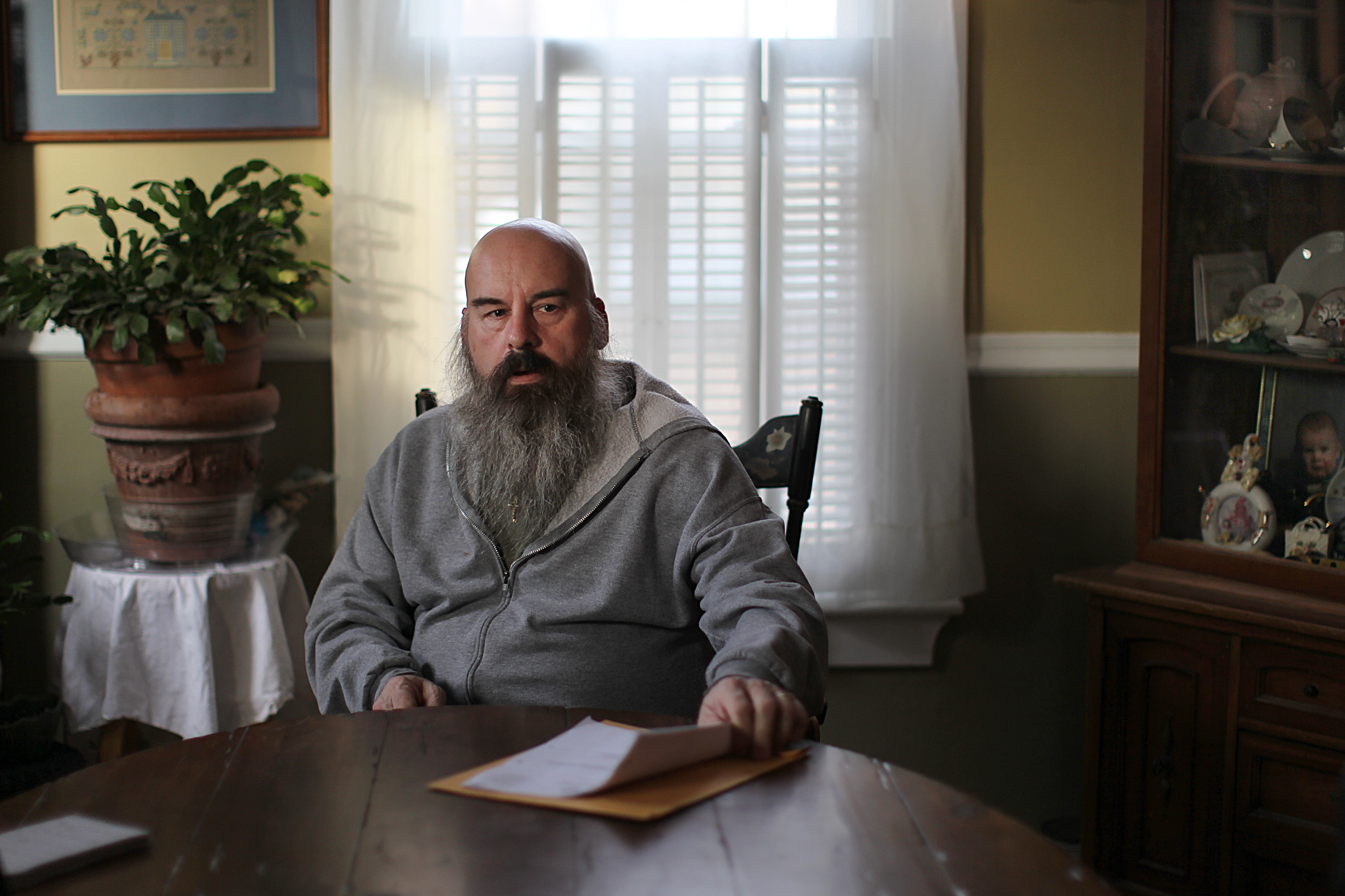 Richard Alexander says he was abused by the former police officer.
