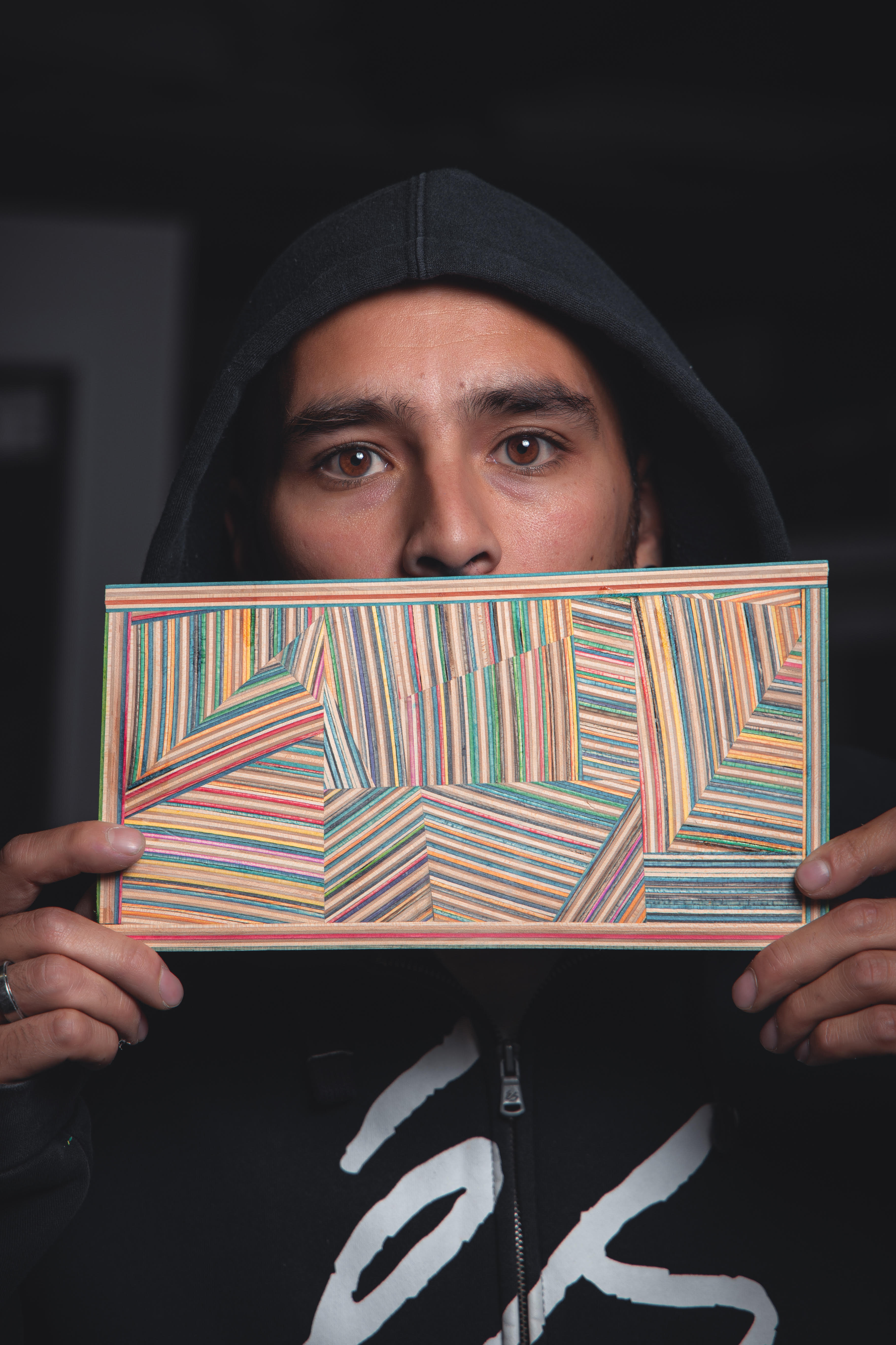 Steve Duque, founder of Duque Skate Art, based in Cumberland. (Photo by Christian Tapia Hernandez)