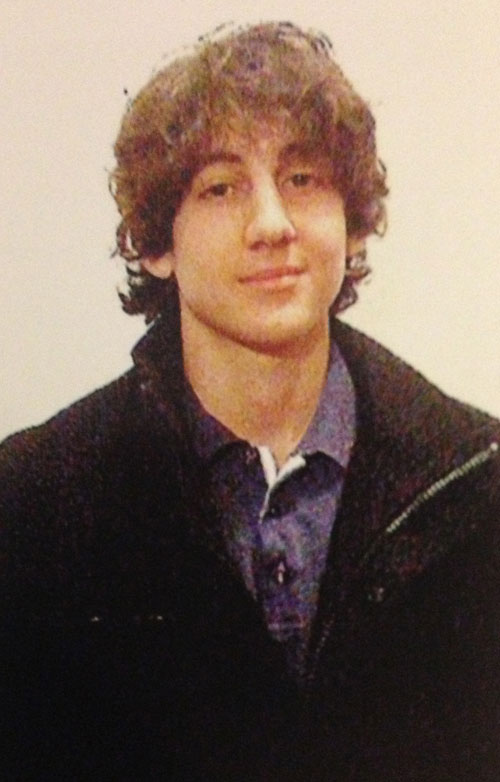 Dzhokhar Tsarnaev’s yearbook photo.