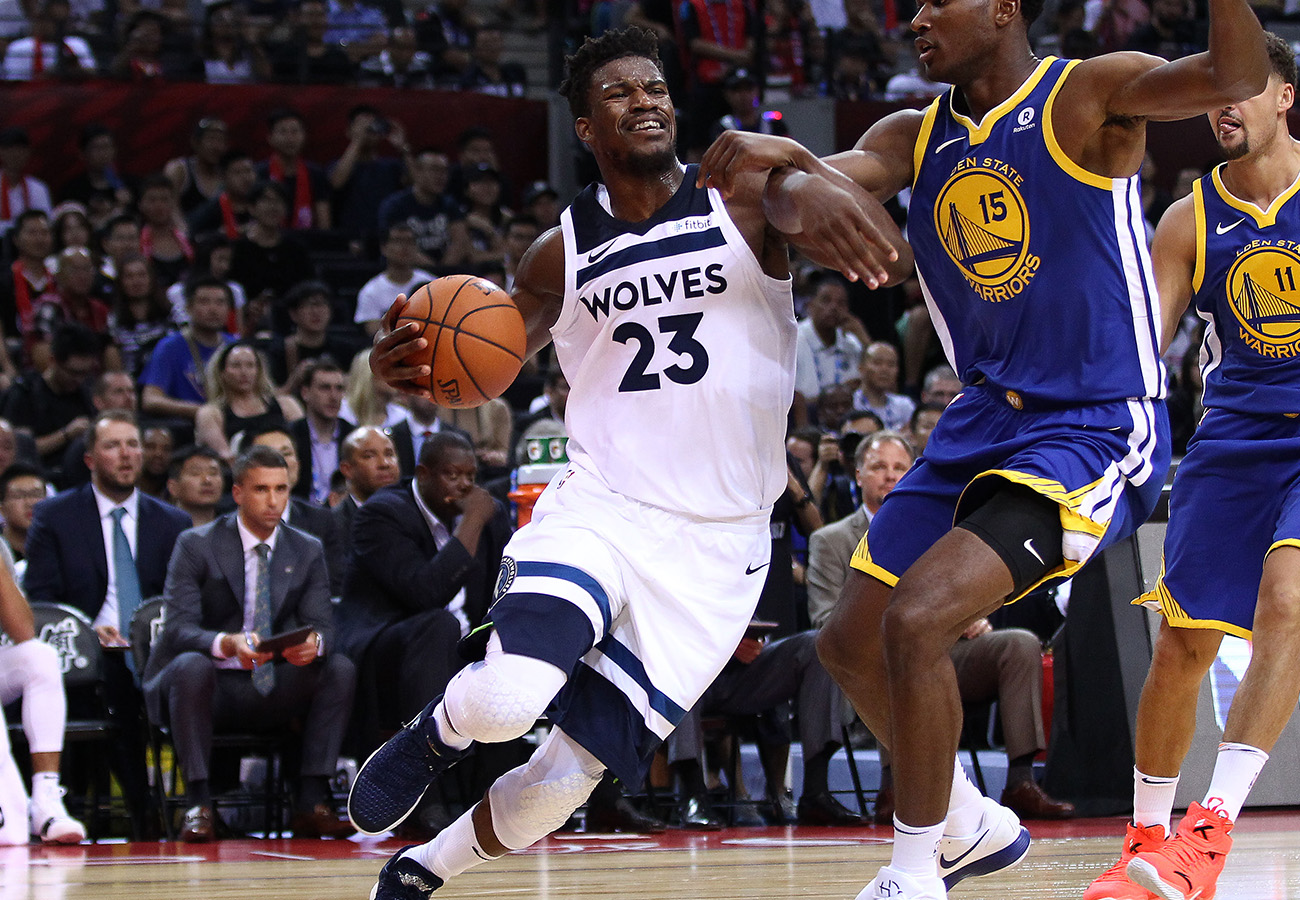Jimmy Butler joins Minnesota after being a three-time All-Star in Chicago.