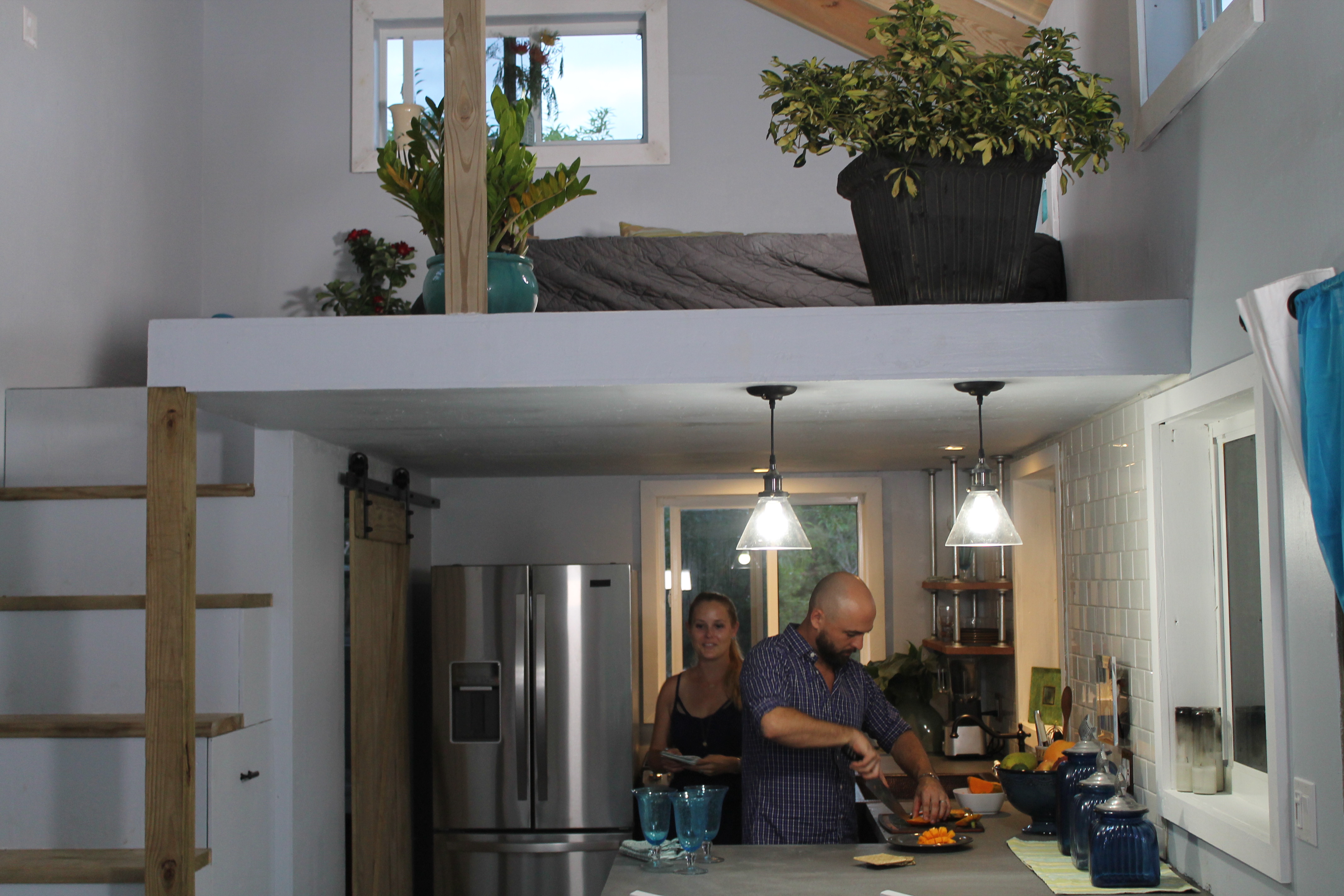 A tiny house featured in HGTV’s Tiny House Big Living show.