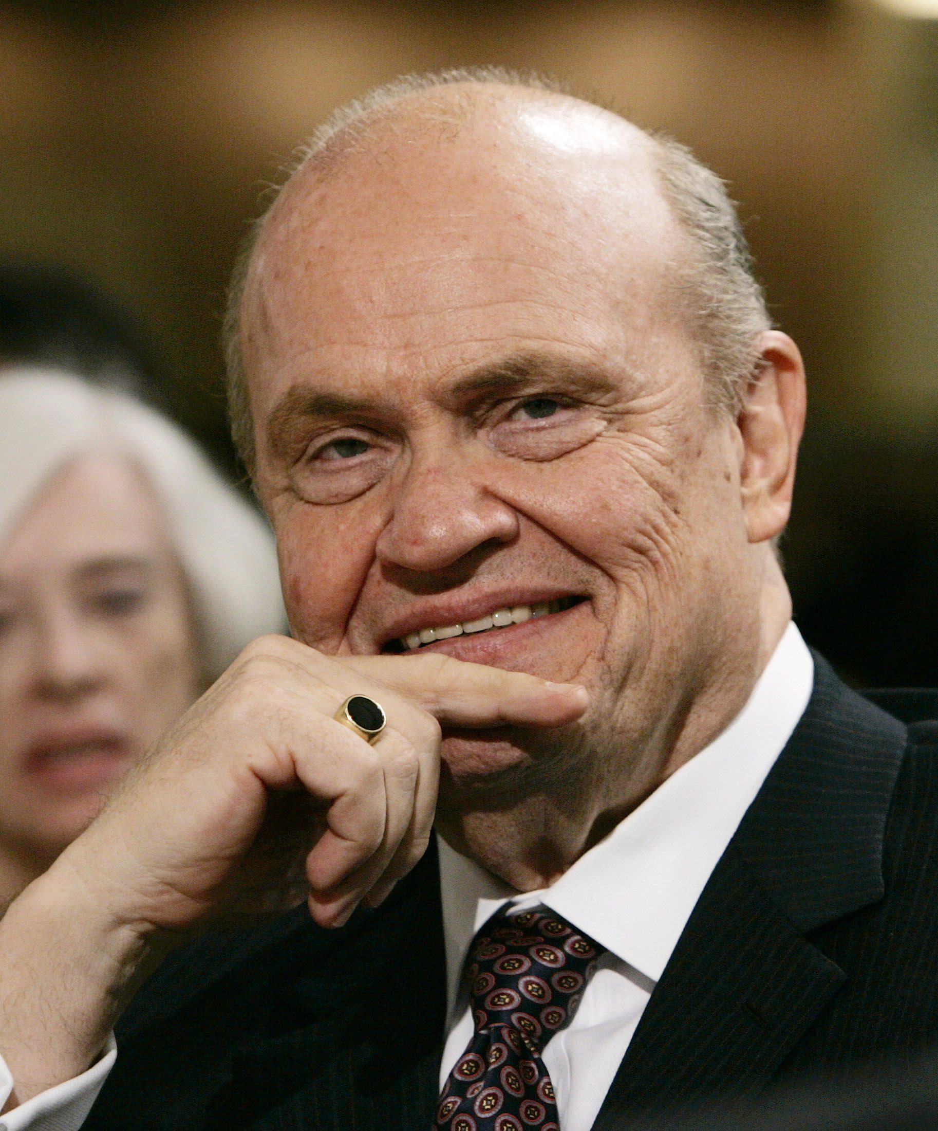 Former US senator and actor Fred Thompson.