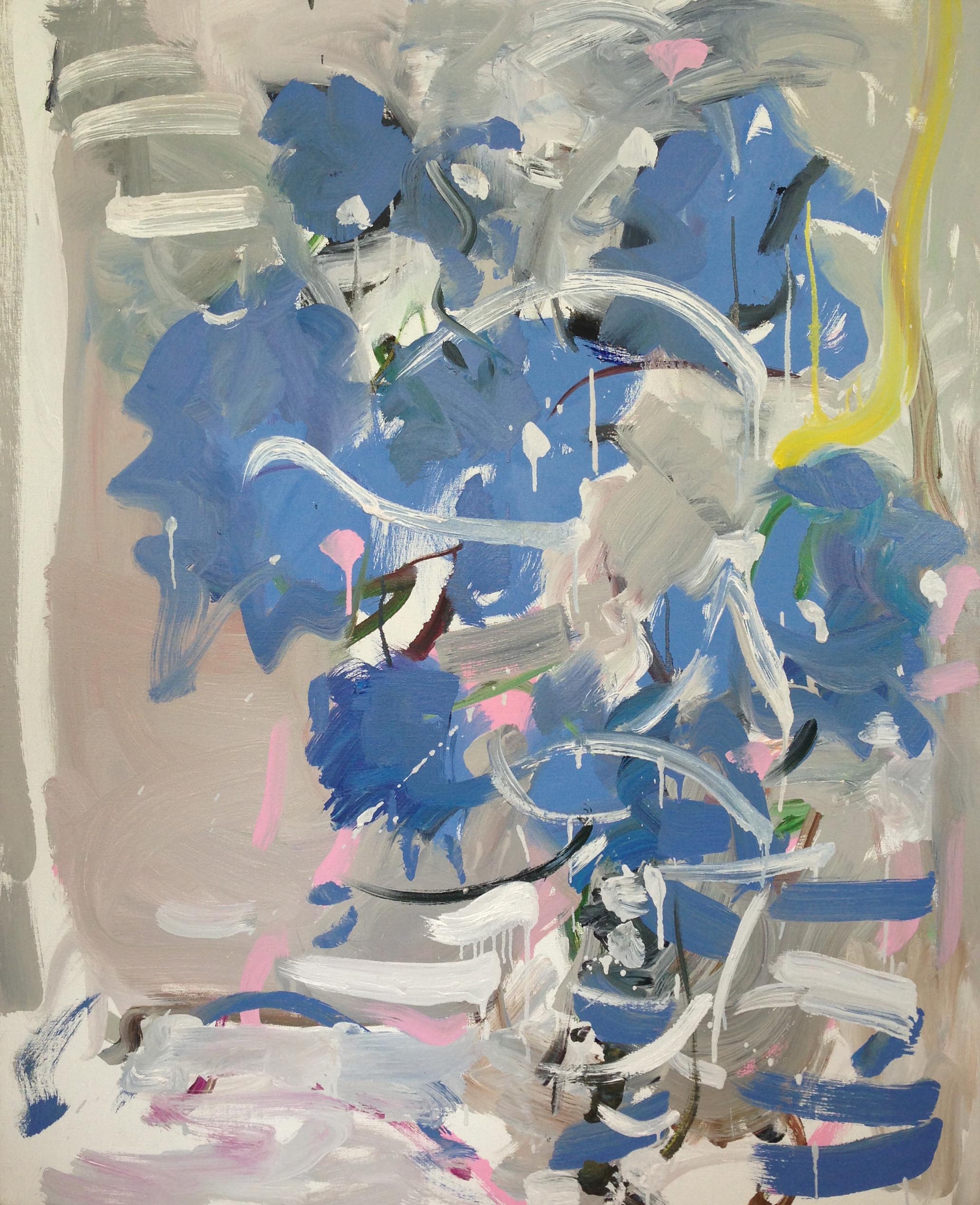 Imber’s “Blue Hydrangea.”