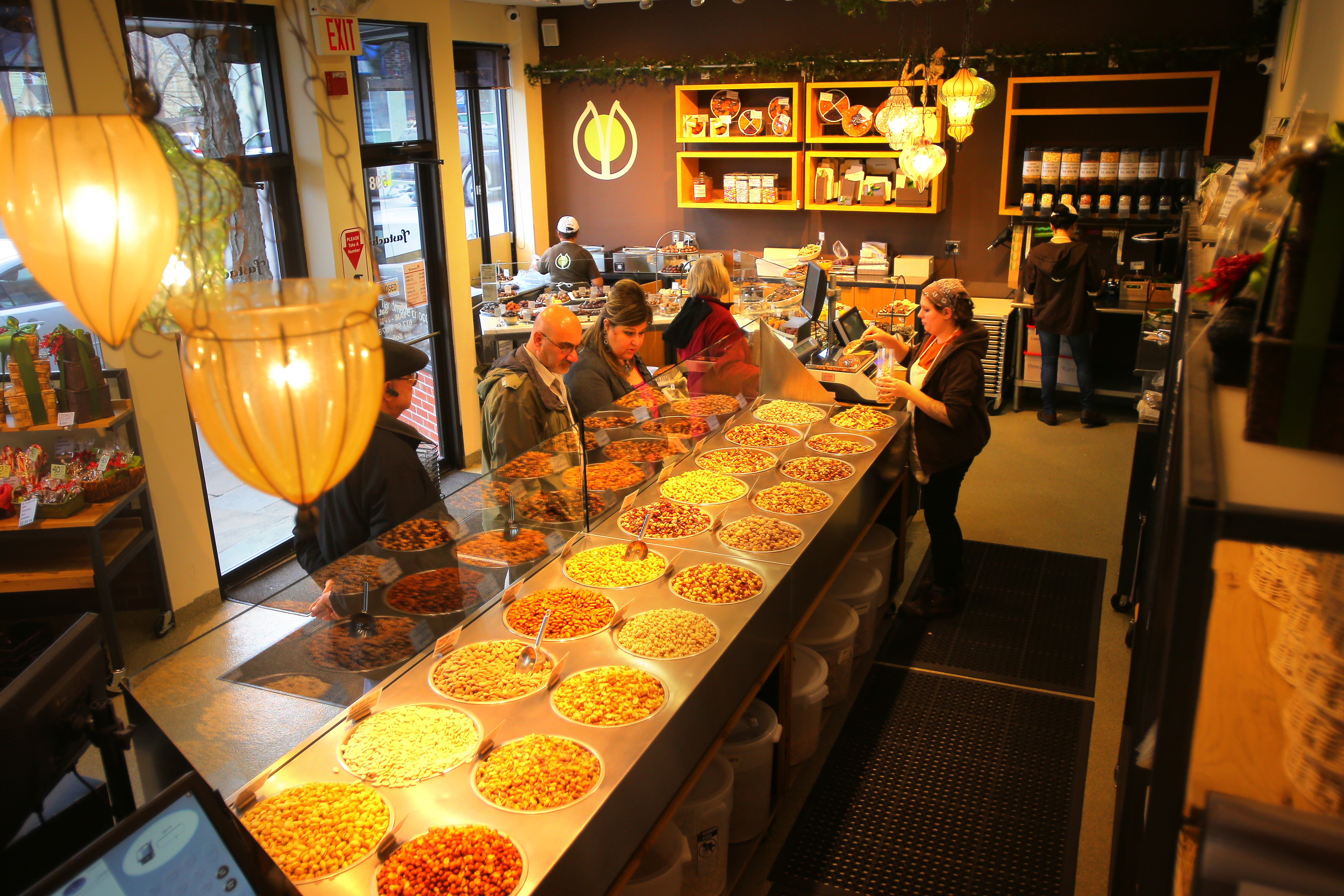 The nut bar at Fastachi.