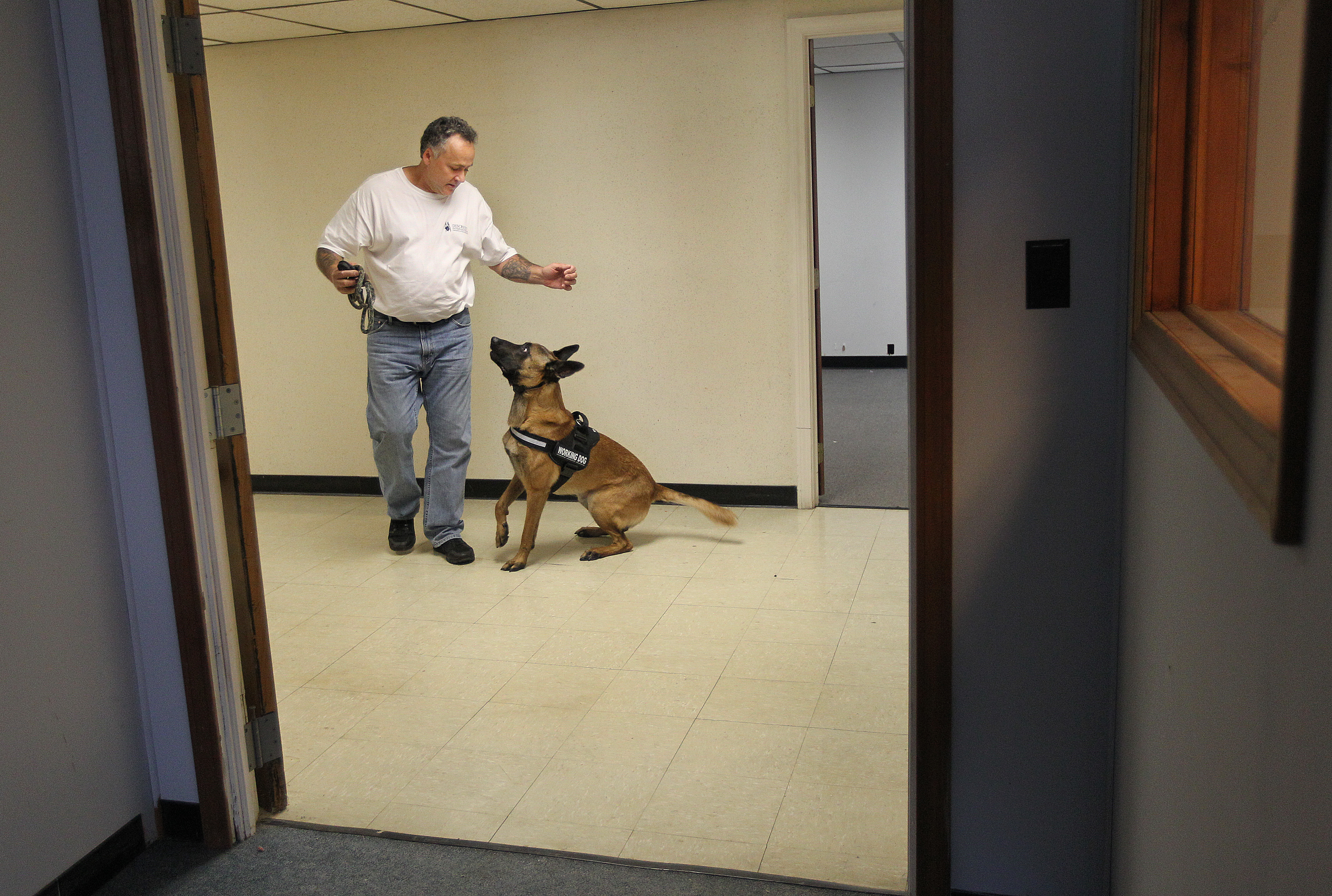 Tom Robichaud, founder of Discreet Intervention, leads Ben through a practice search.