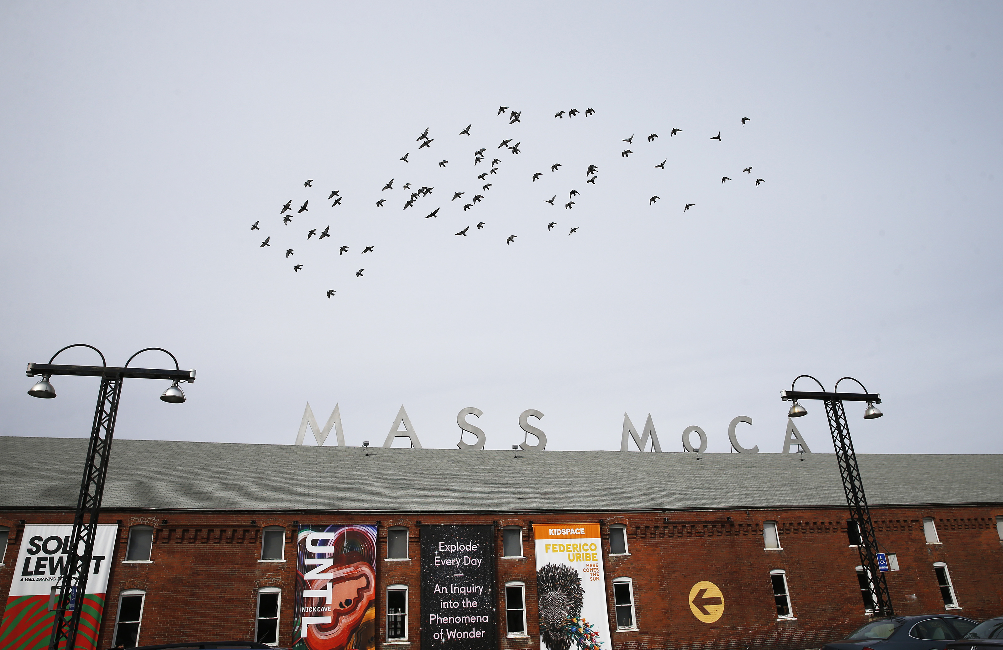 Fifteen new installations will open May 28 at MASS MoCA.