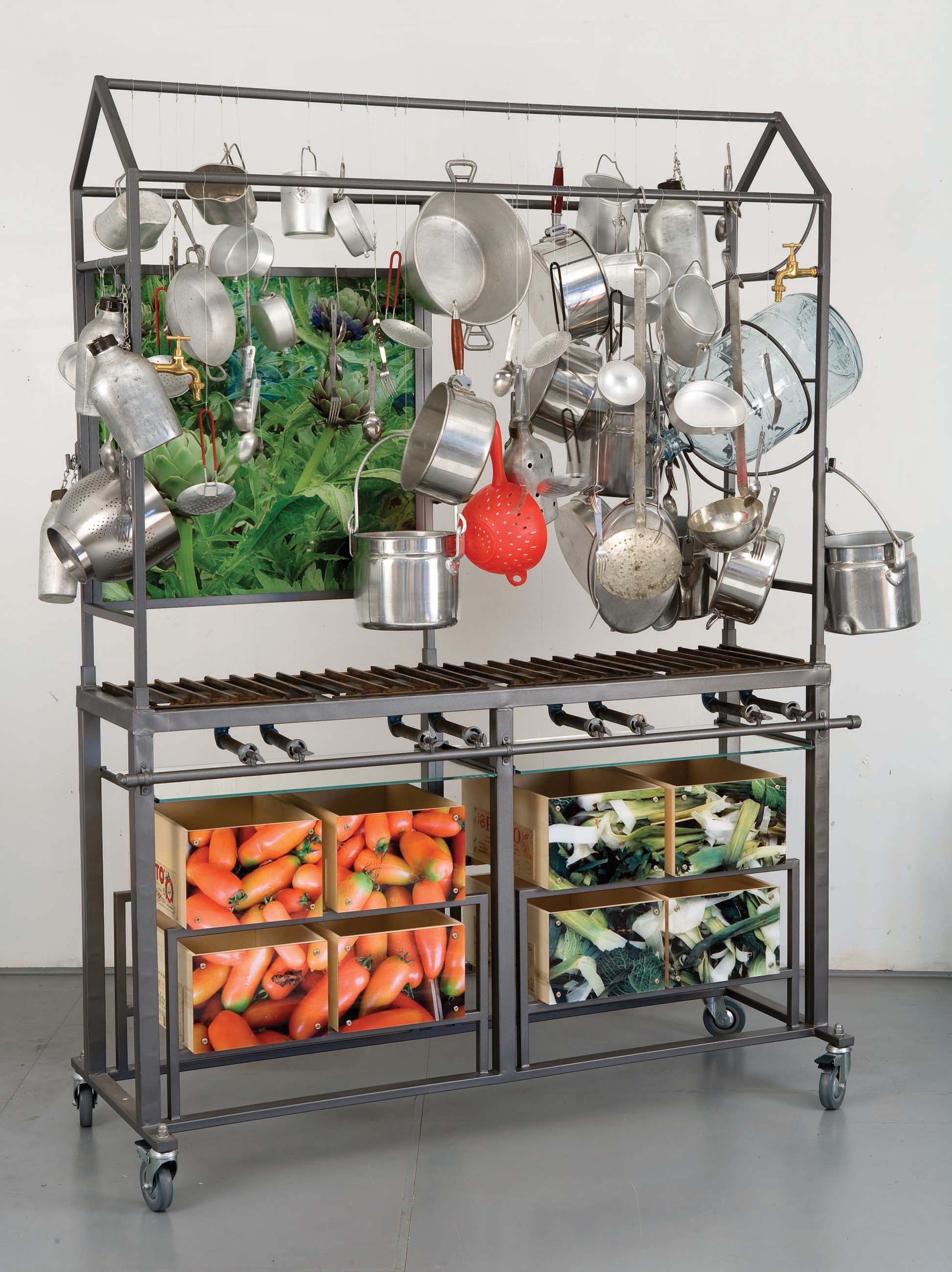 “Mexican Kitchen,’’ part of the Ortas’ “Food-Water-Life’’ exhibit.