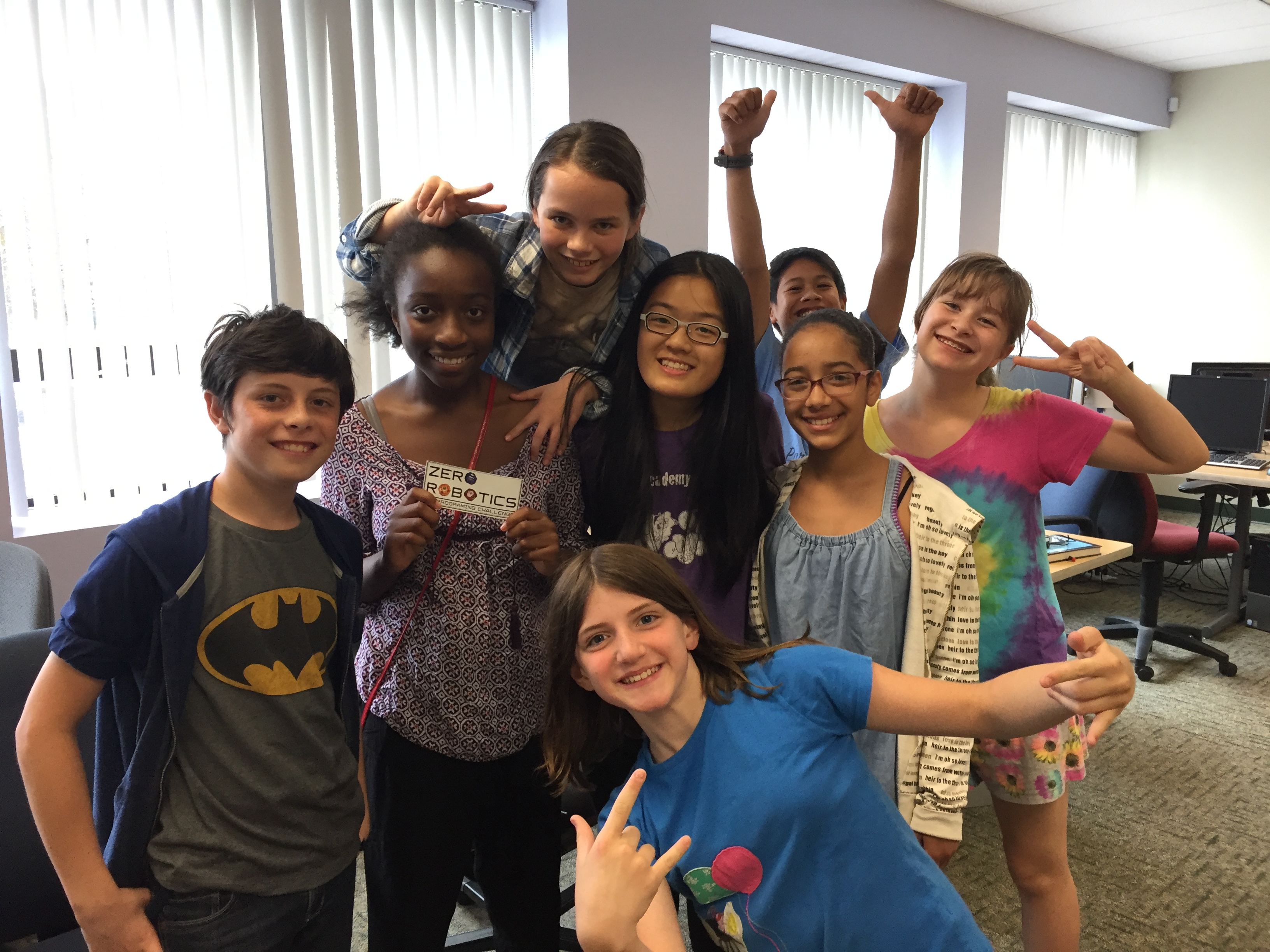 Some of the LEAP students in Salem.
