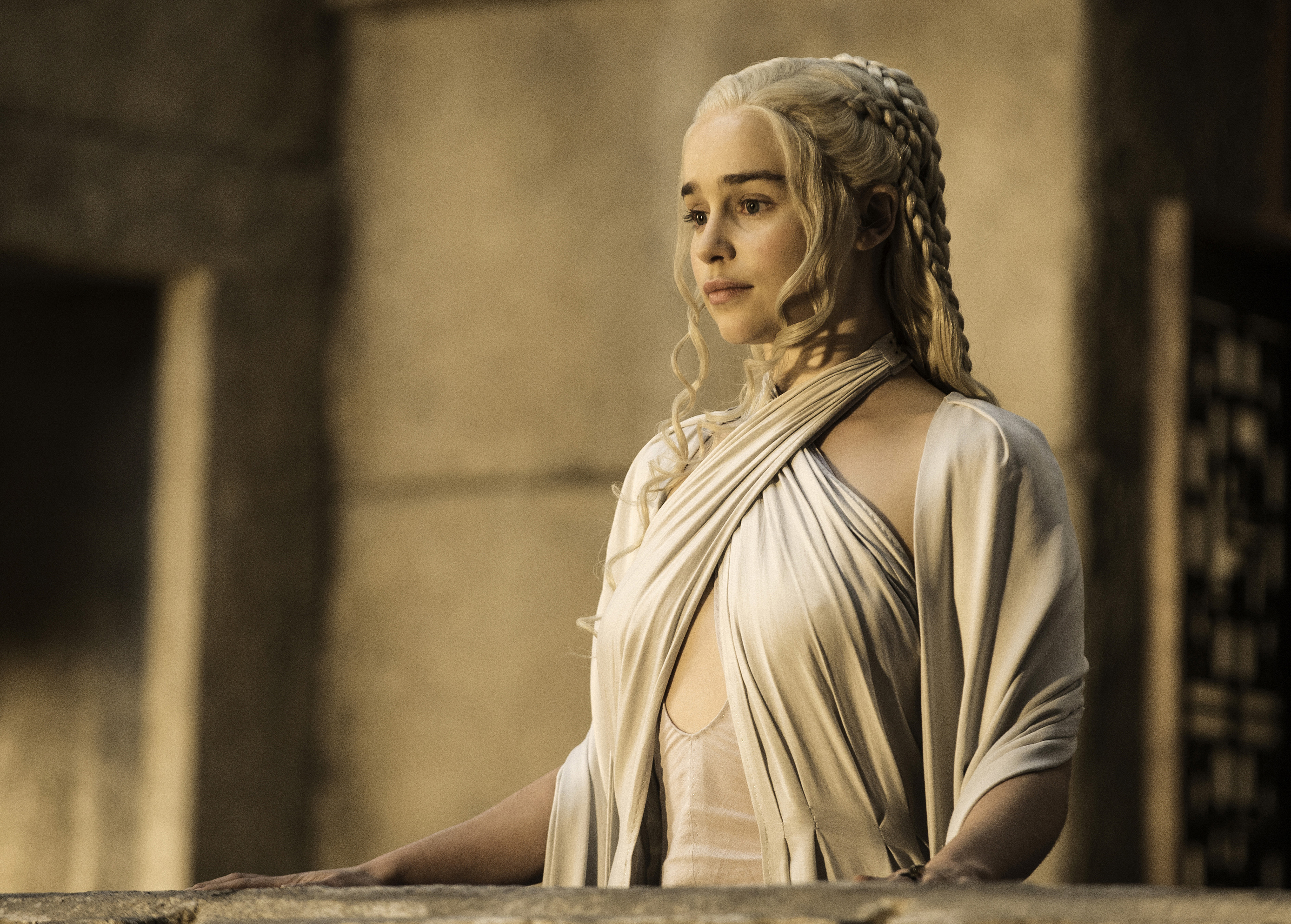 Emilia Clarke as Daenerys Targaryen on “Game of Thrones.”