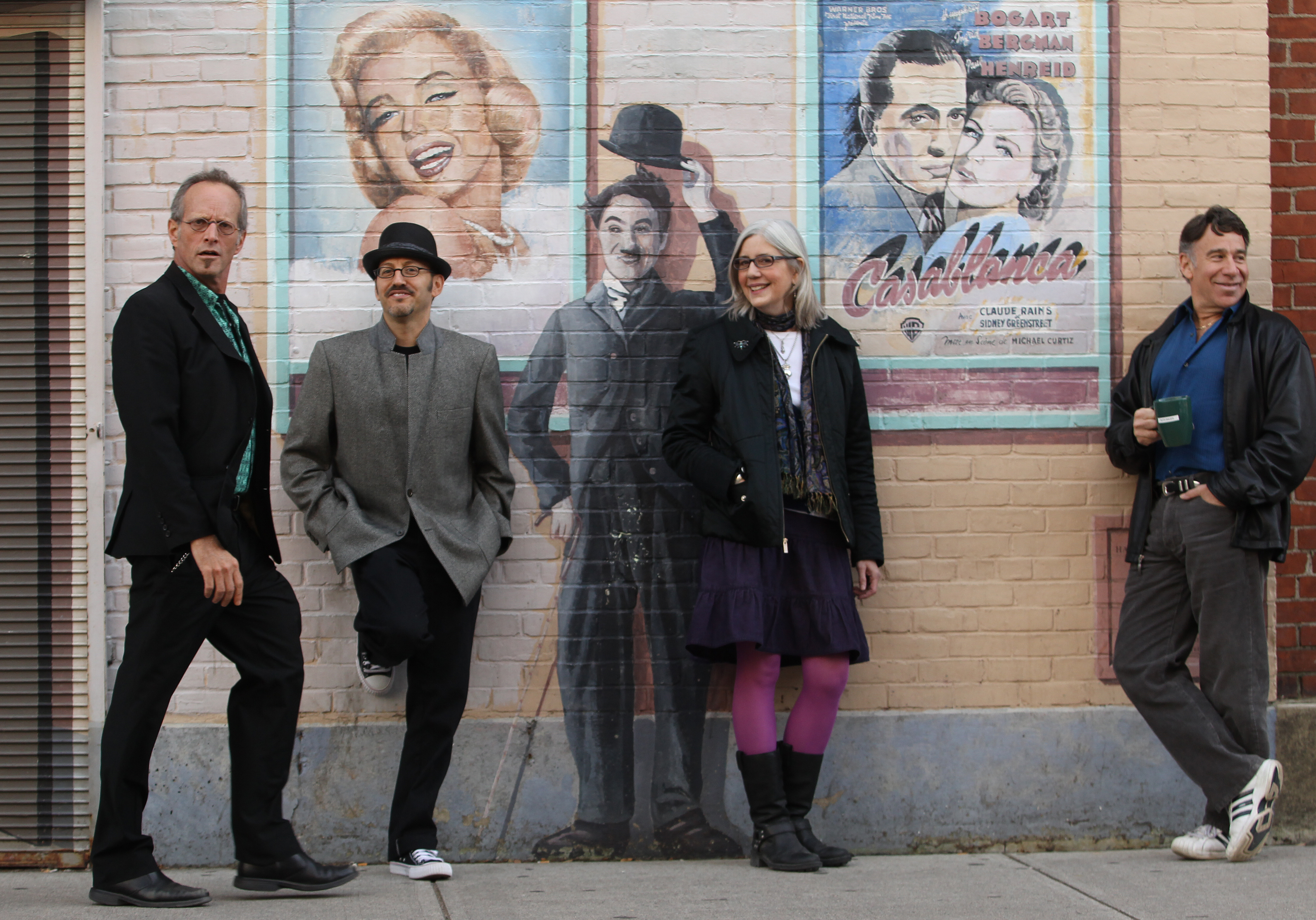 Jim Bauer (far left), Ruth Bauer (center), Steven Bogart (not pictured), and Matt Aucoin (not pictured) are working on pieces that the American Repertory Theater is developing for the National Civil War Project.