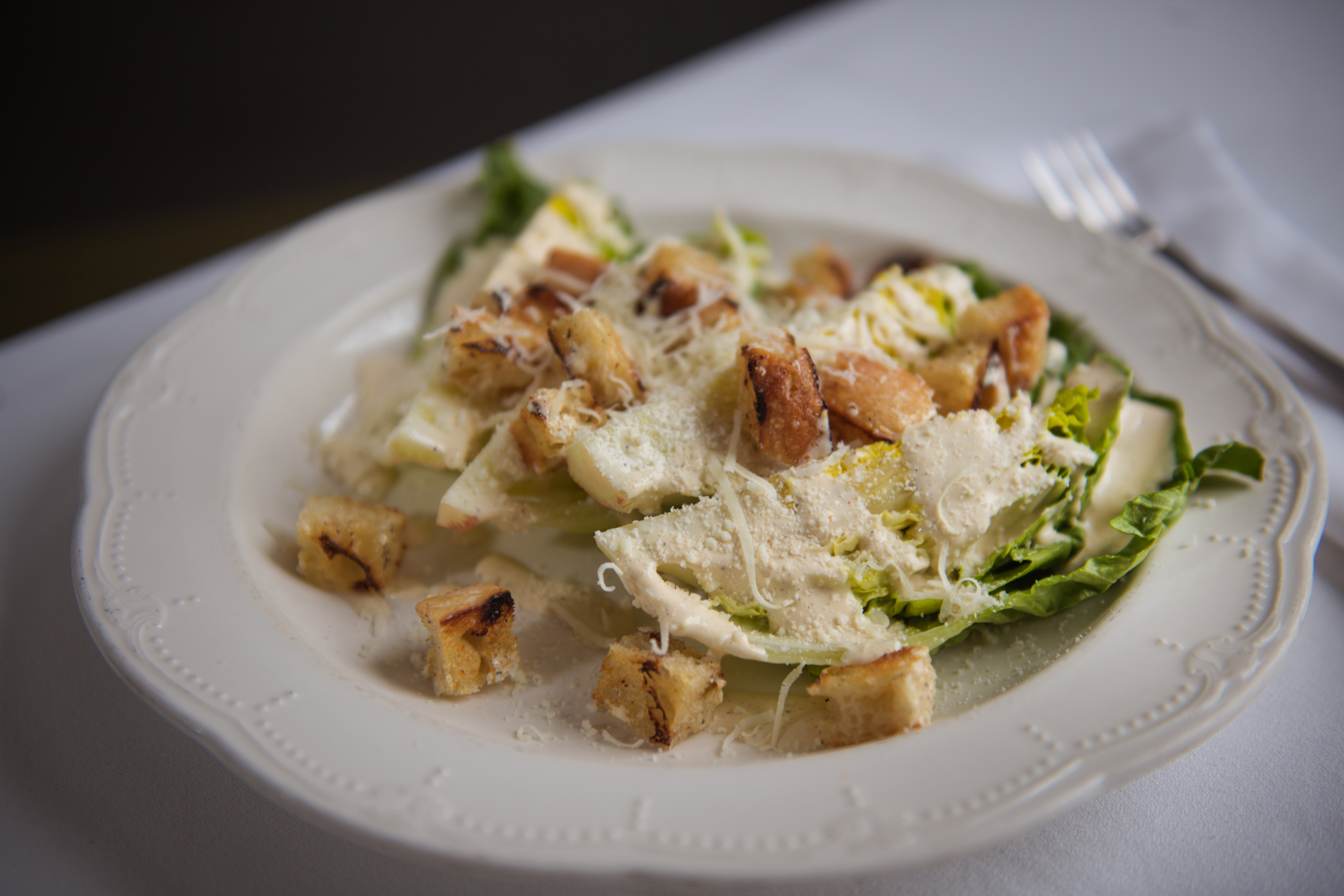 Caesar salad at Al Forno’s.