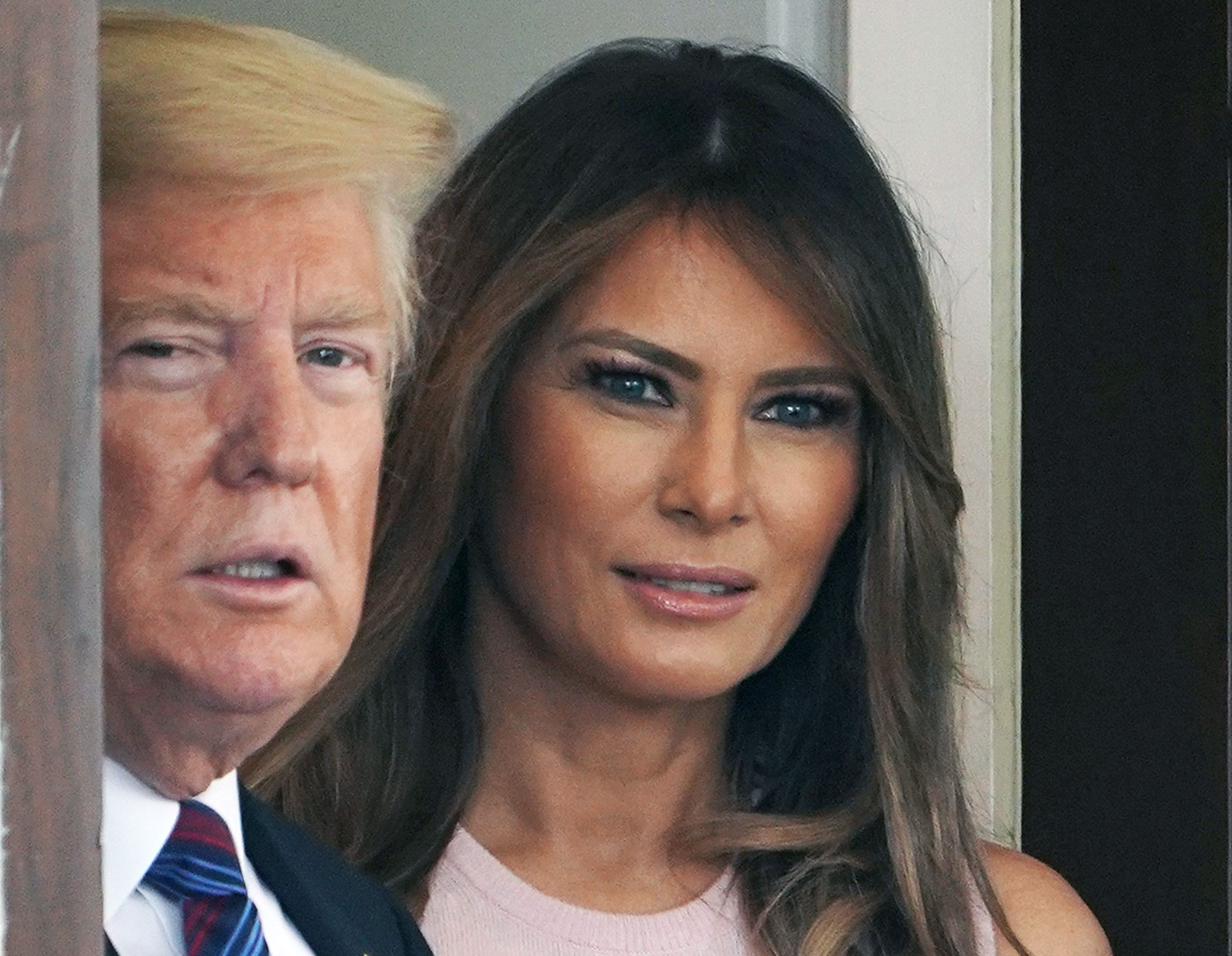Melania Trump Brushes Off Questions About Her Husband S Alleged Infidelity The Boston Globe