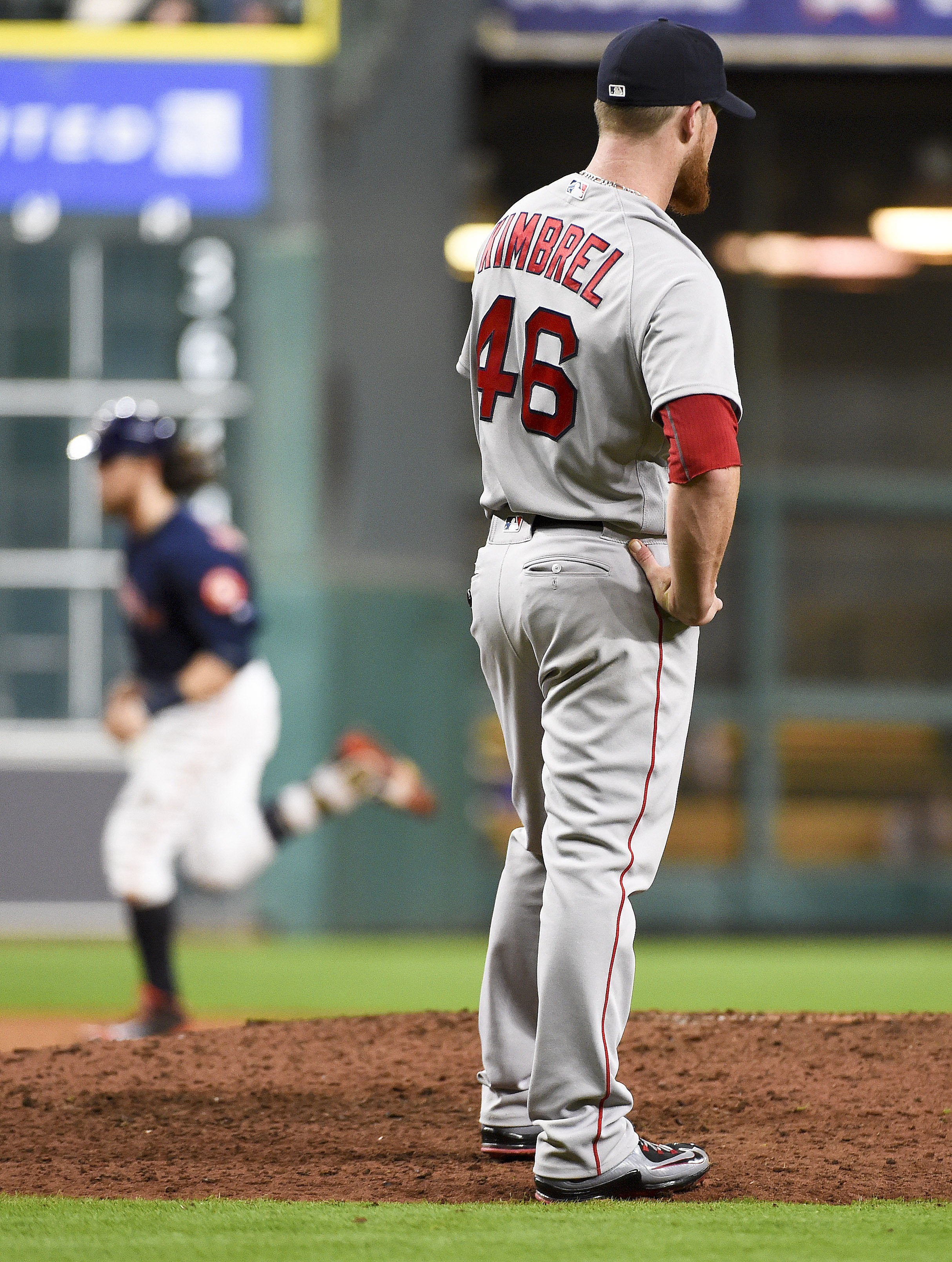 Craig Kimbrel gave up a game-tying two-run home run to Colby Rasmus in the ninth inning.