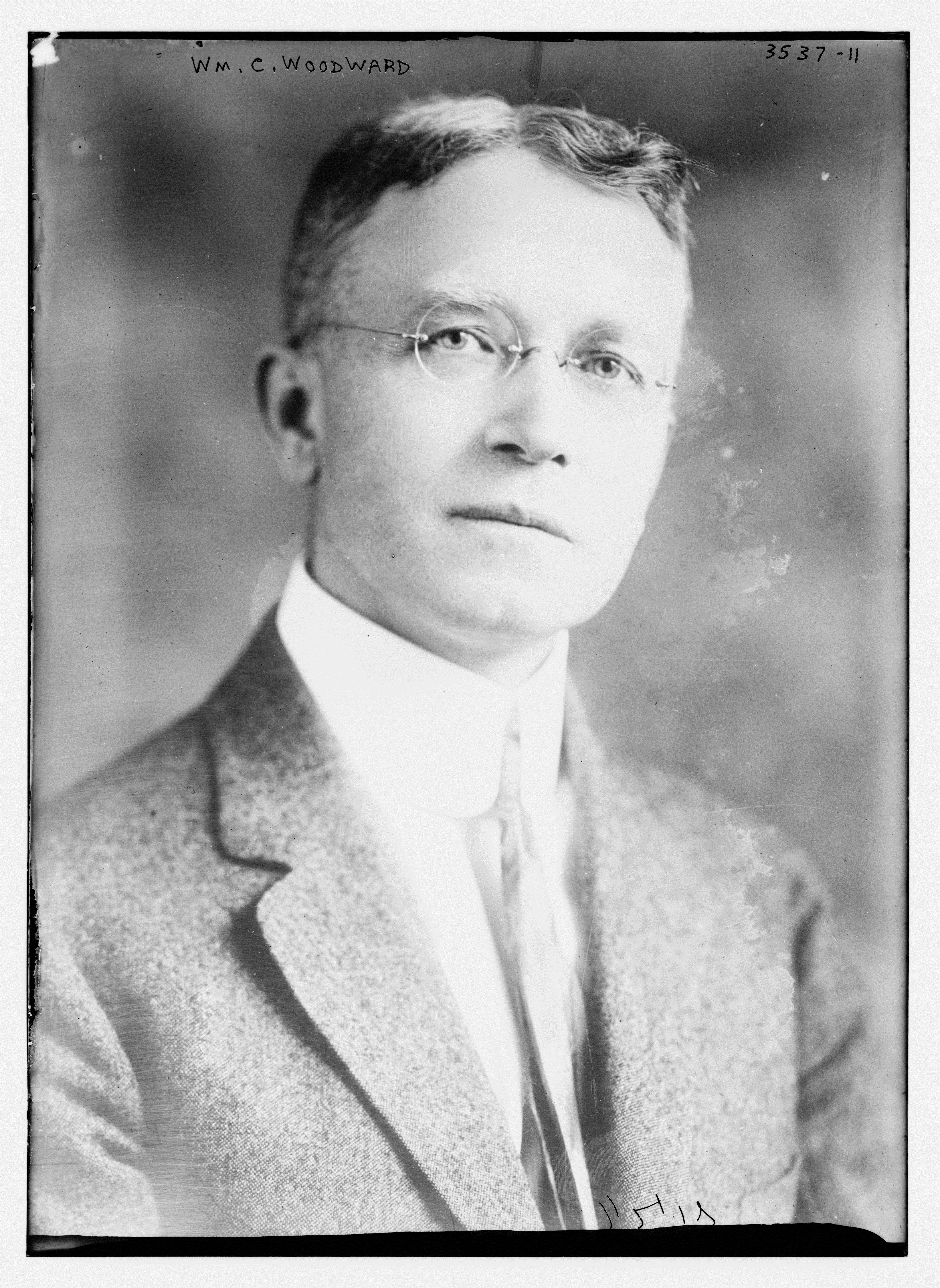 Health commissioner Dr. William Creighton Woodward.