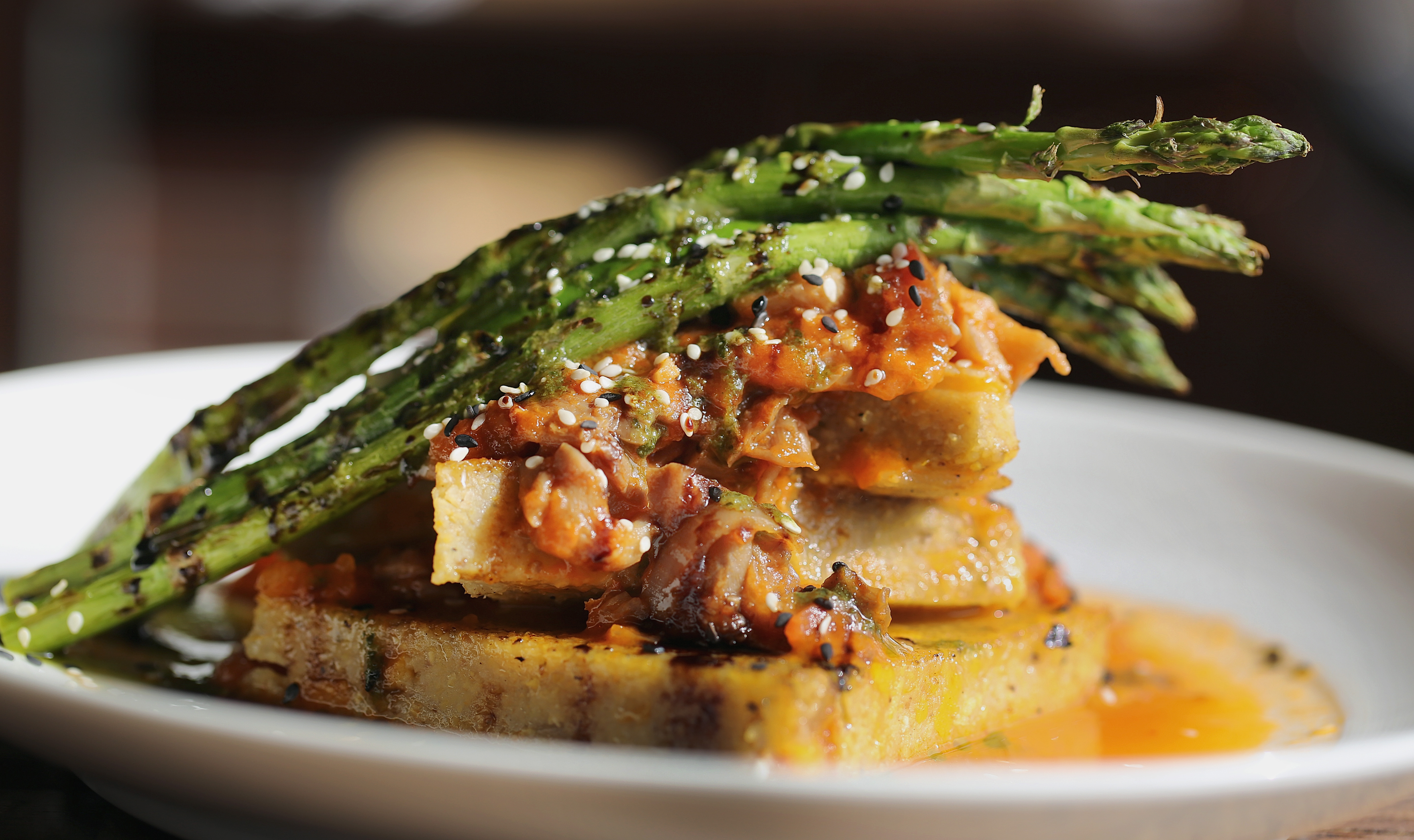 Butternut polenta.