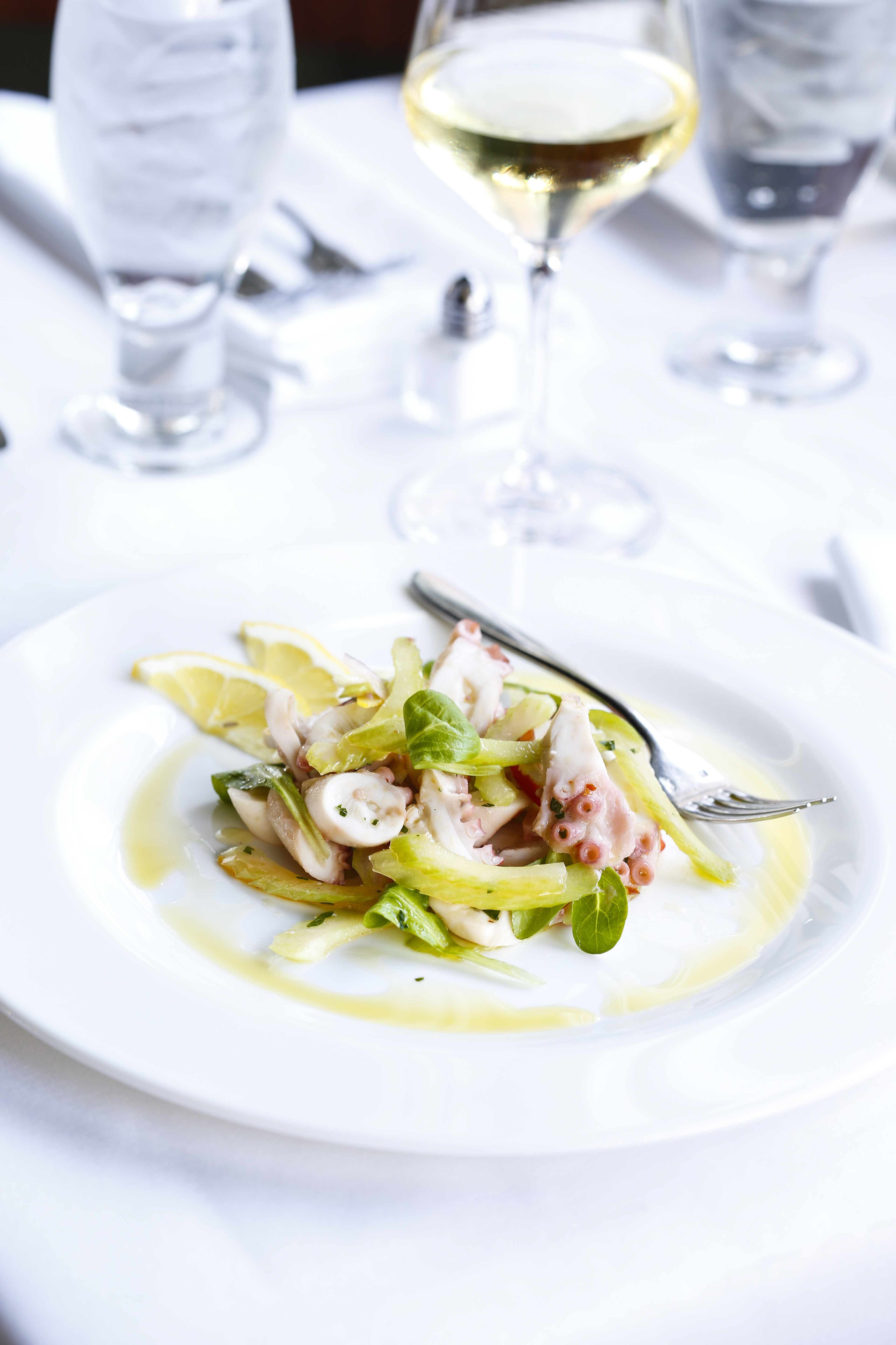 Octopus antipasto at Il Capriccio.
