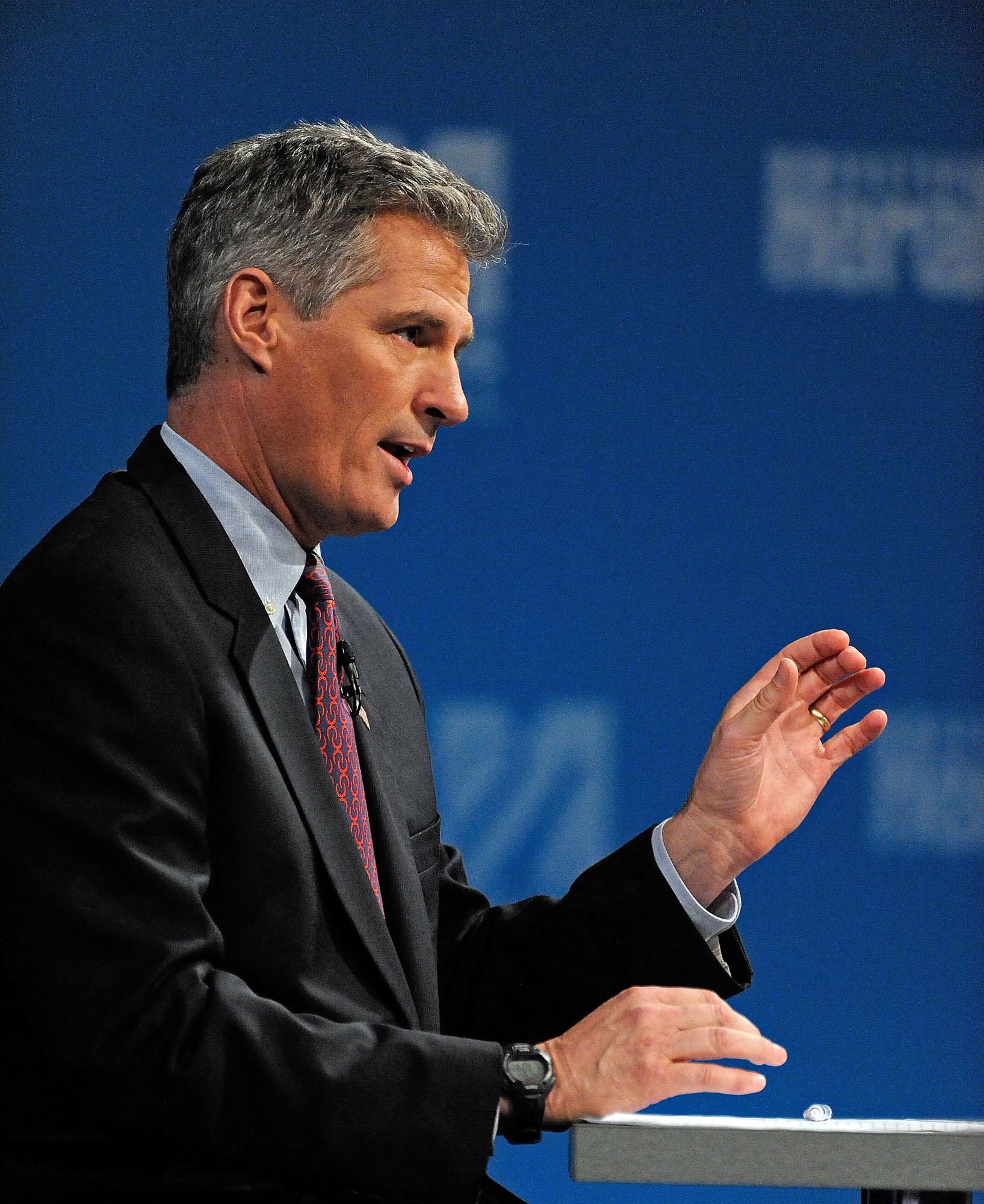 Without a network contract, Republican Scott Brown would have a clearer path for a run.