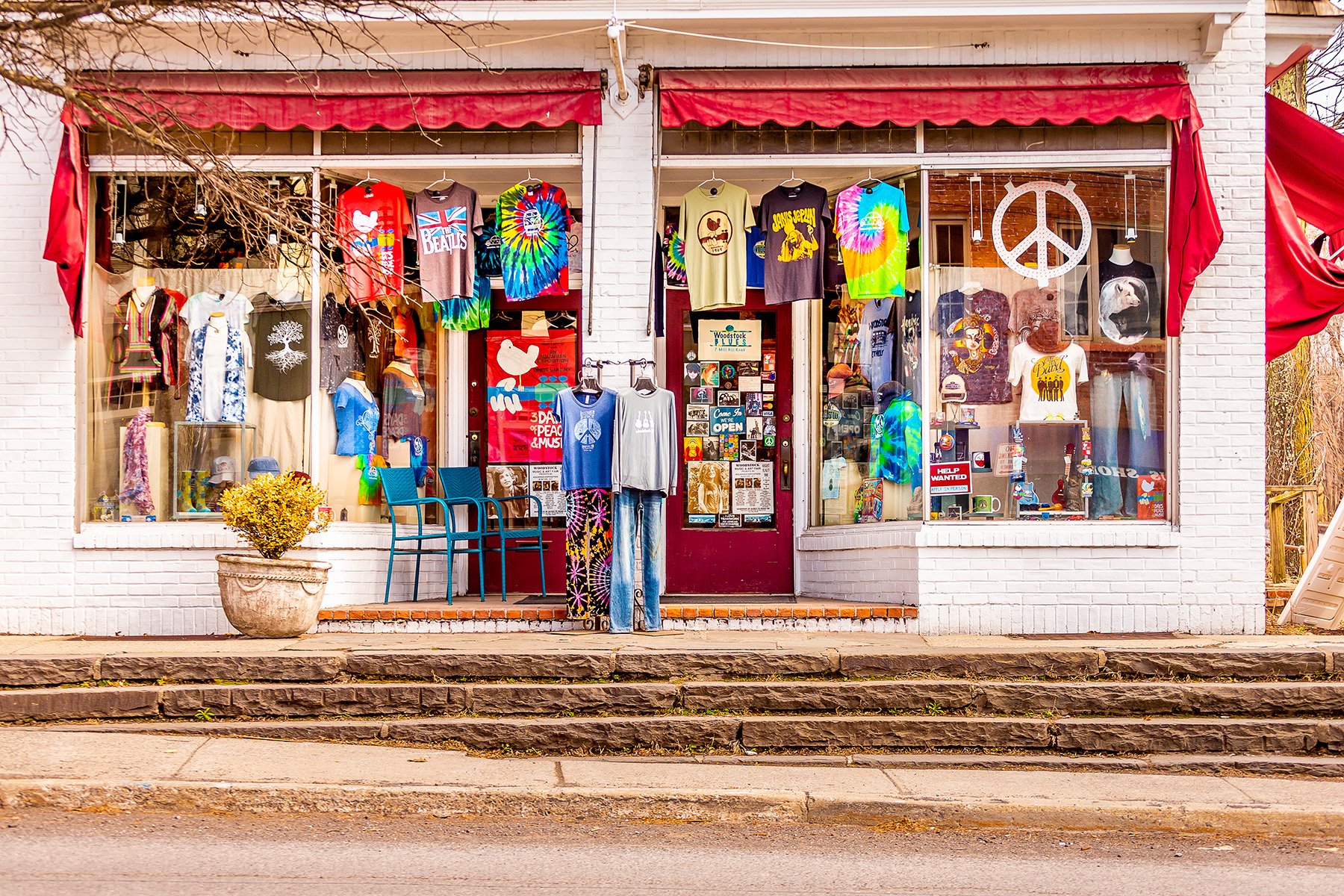 A store catering to fans of 1960s memorabilia.