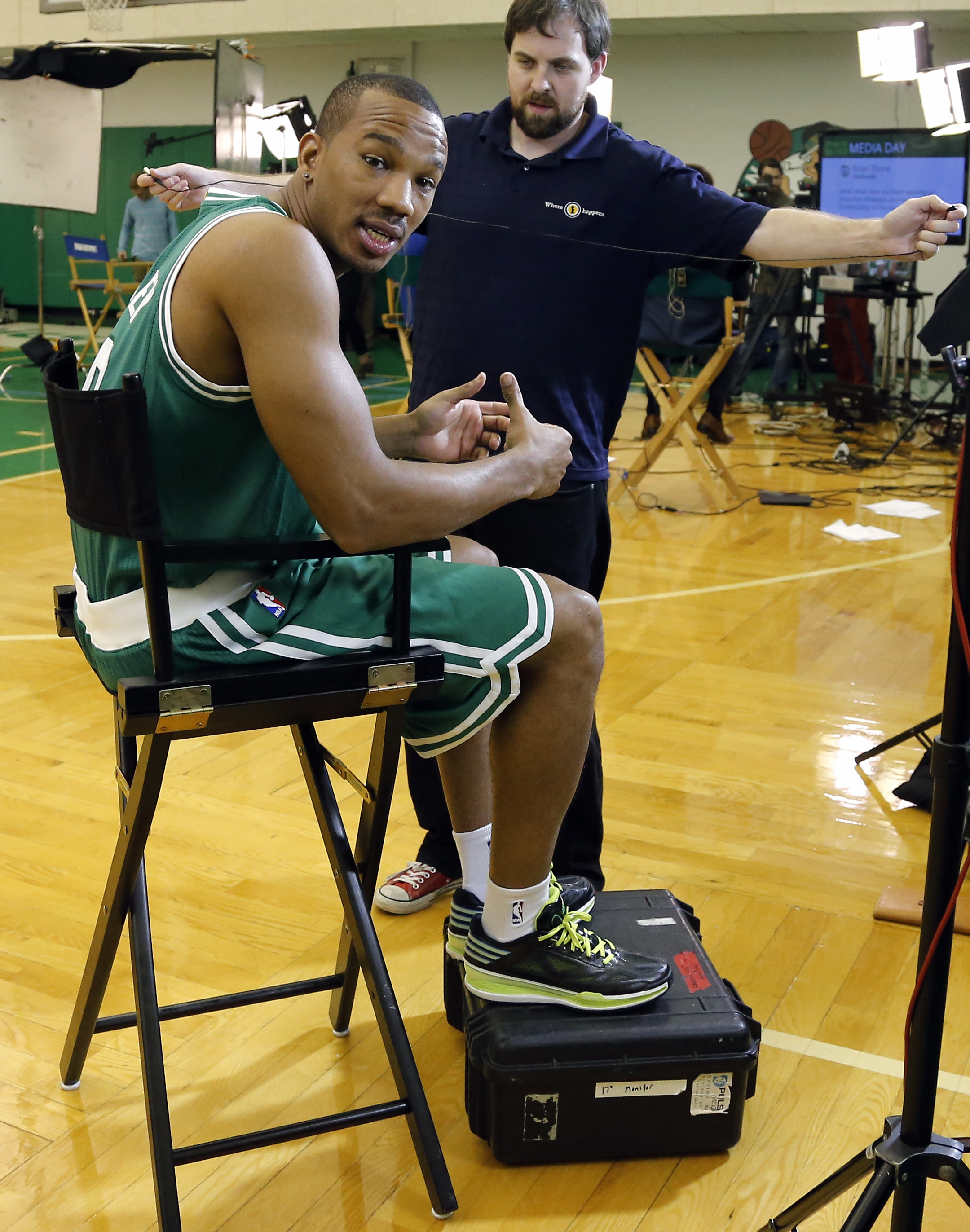 From the Celtics’ point of view, Avery Bradley’s looks the best when playing shooting guard.