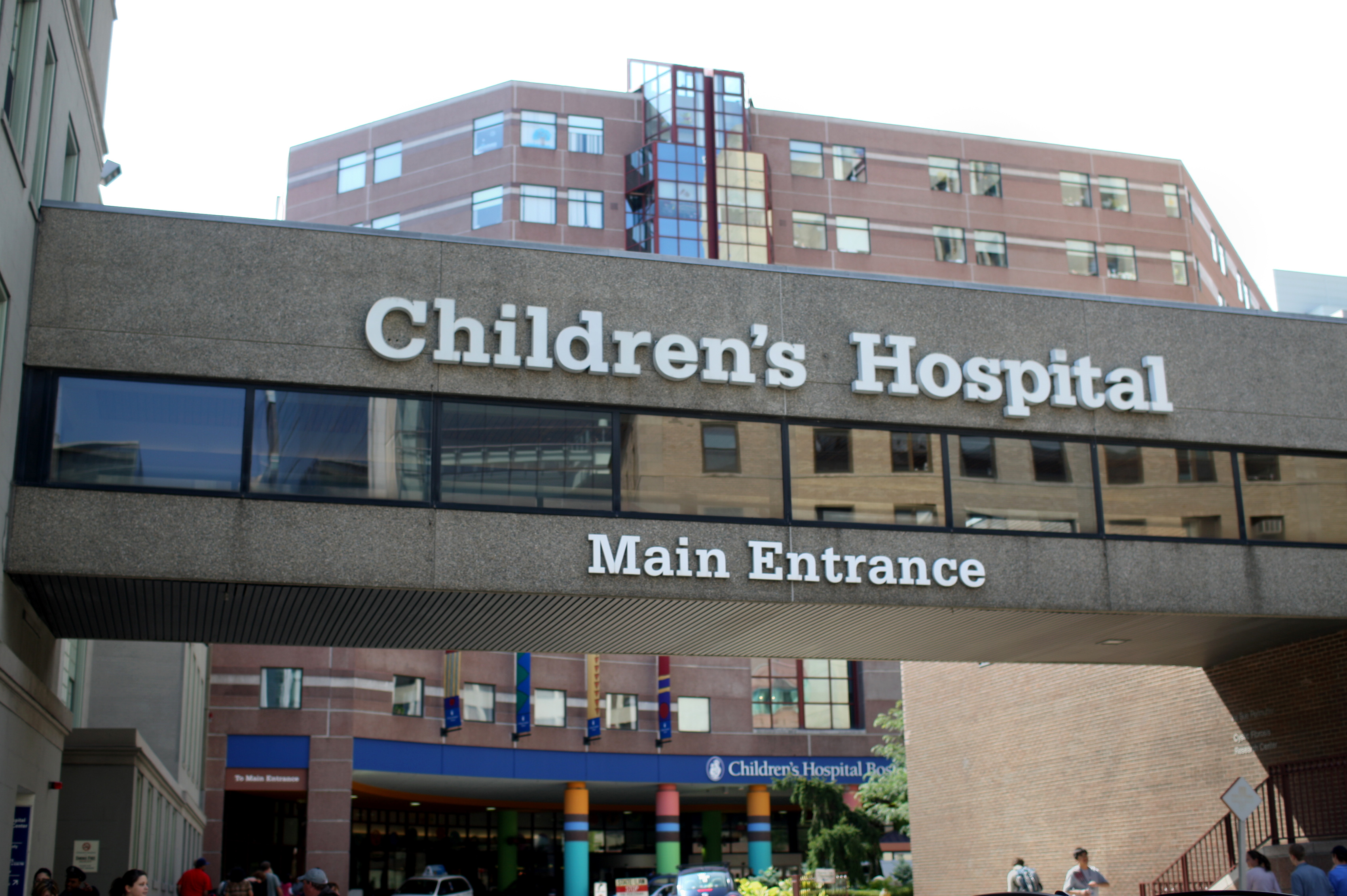 Dr. Mohsen Dehnavi, who holds a visiting work visa and is linked with Boston Children’s Hospital (above), was not allowed into the country.