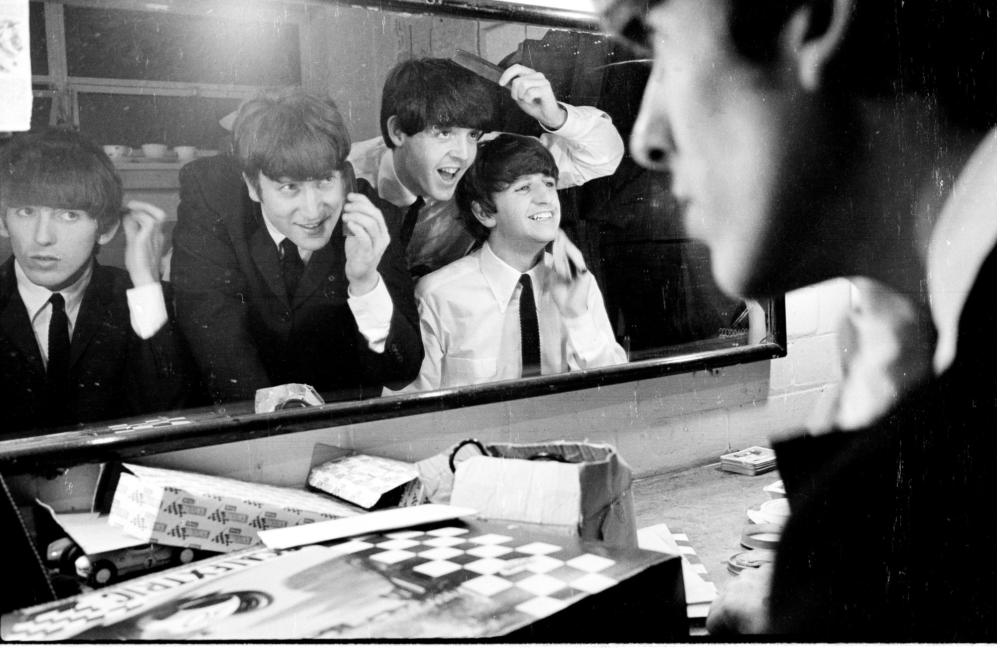 A scene from the documentary “The Beatles: Eight Days A Week — The Touring Years.”