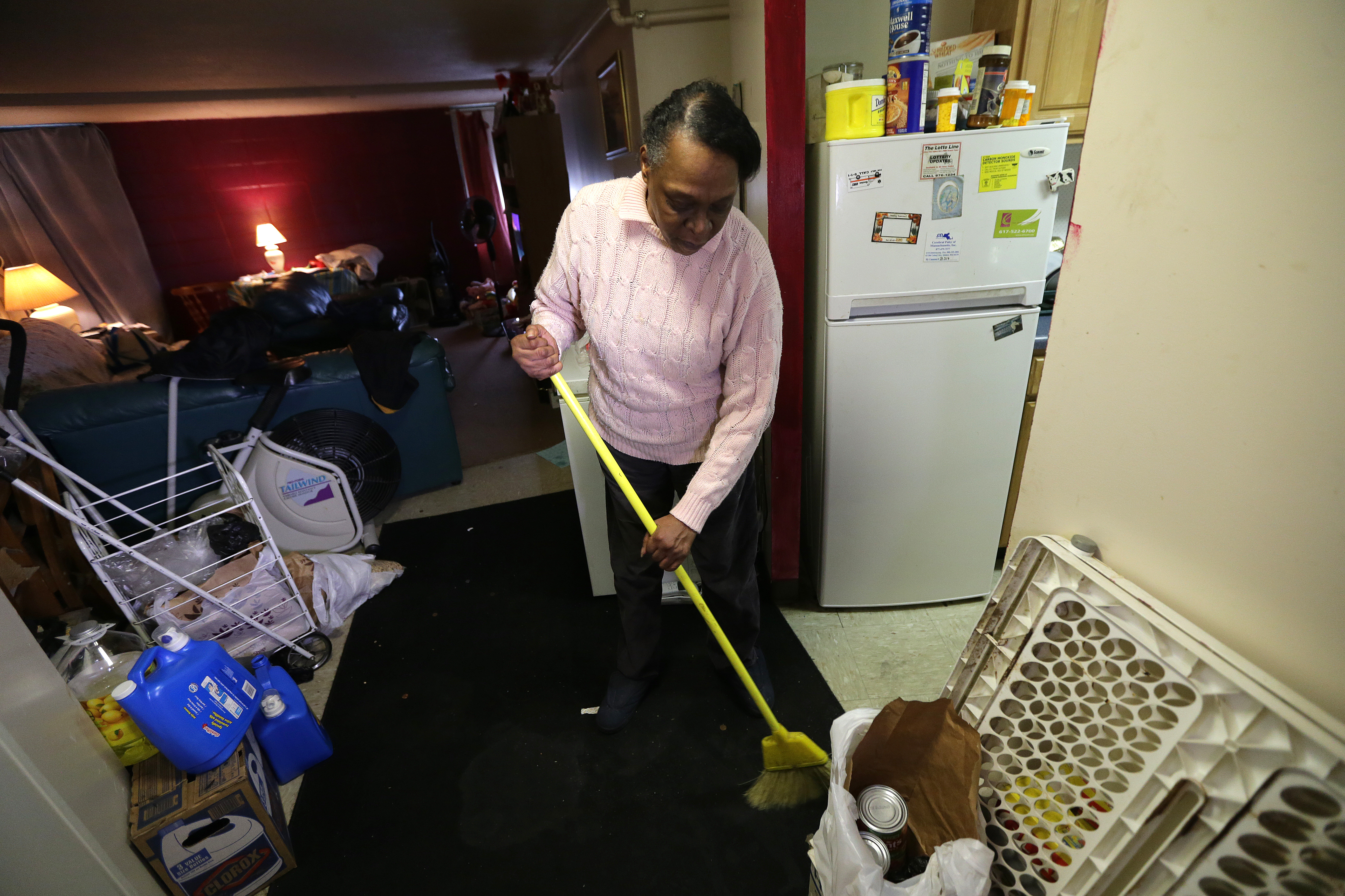 Wilhelmina Melrose of Roxbury said she used to go out all the time, but now limits her trips to one or two a week since The Ride one-way fares increased from $2 to $4.