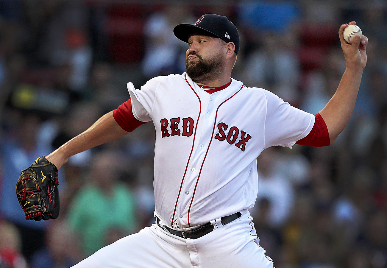 Brian Johnson threw 5<span class="twothird"><span class="web_fractions">⅔</span>
</span> scoreless innings in his start against the Twins on July 26.