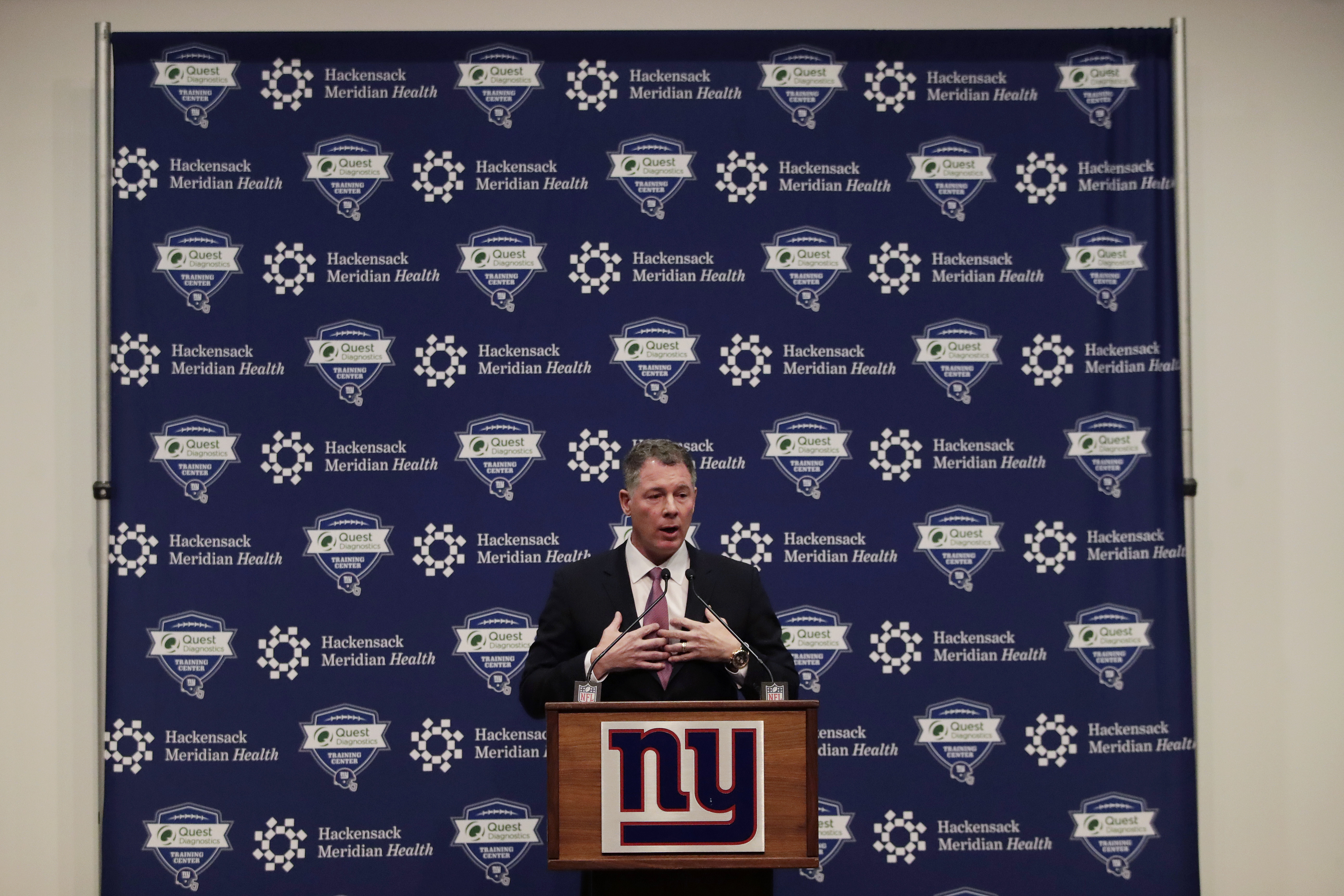 Before taking the Giants job, Pat Shurmur was with the Vikings for two seasons.