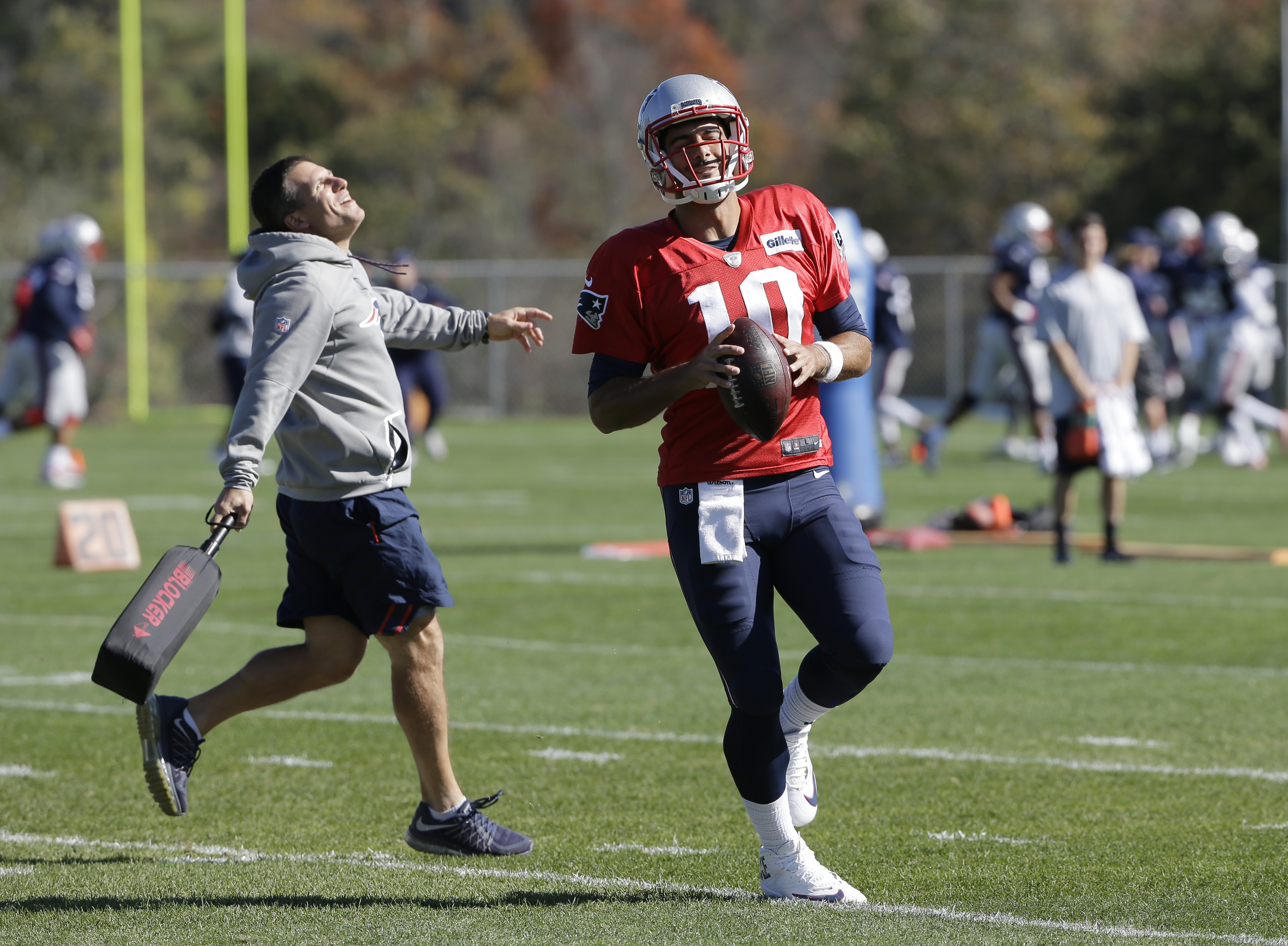 Jimmy Garoppolo will be a free agent in March.