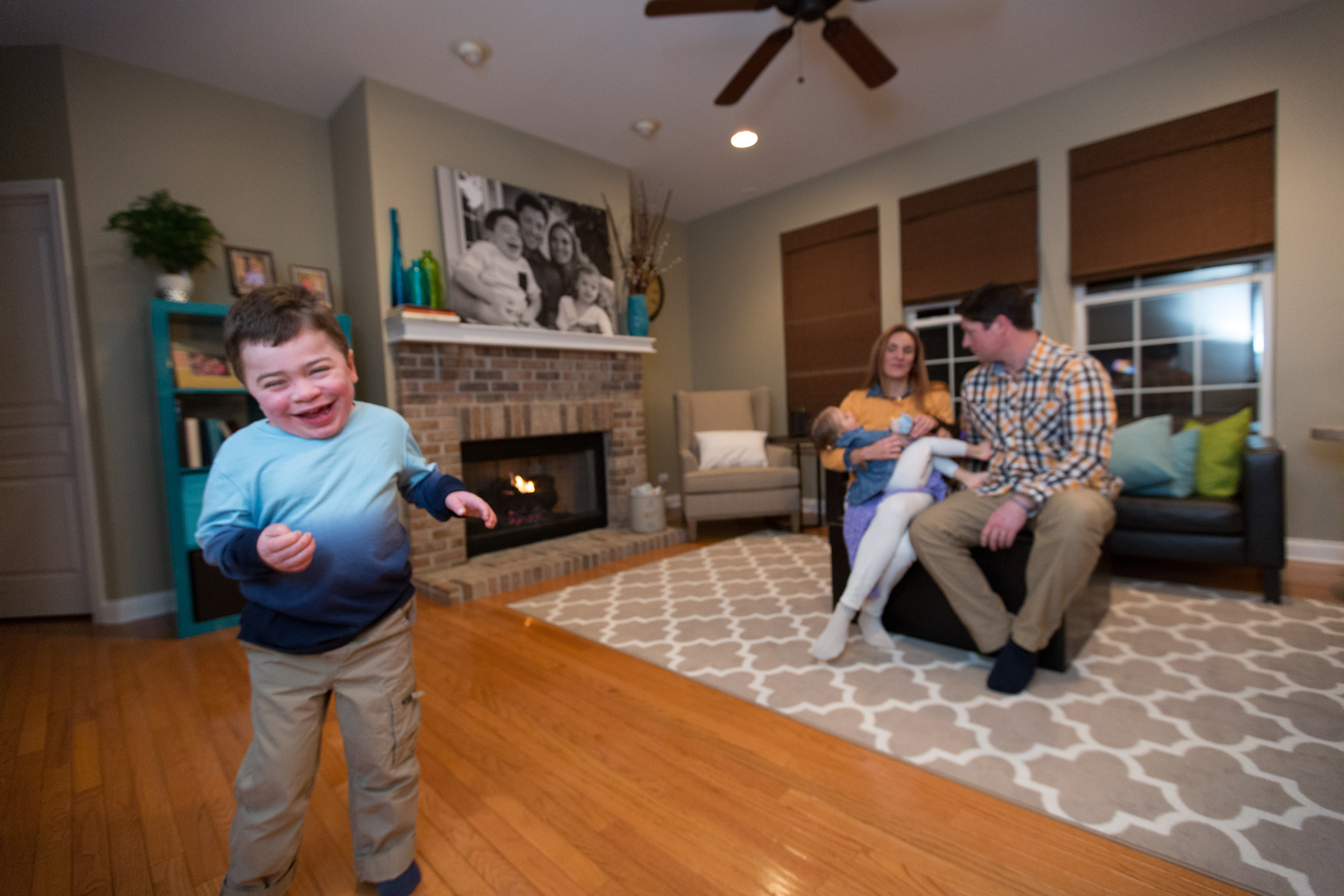 Jack Fowler, 6, has a severe form of Hunter syndrome, a rare metabolic disease that causes physical and mental impairments and affects an estimated 2,000 patients worldwide.