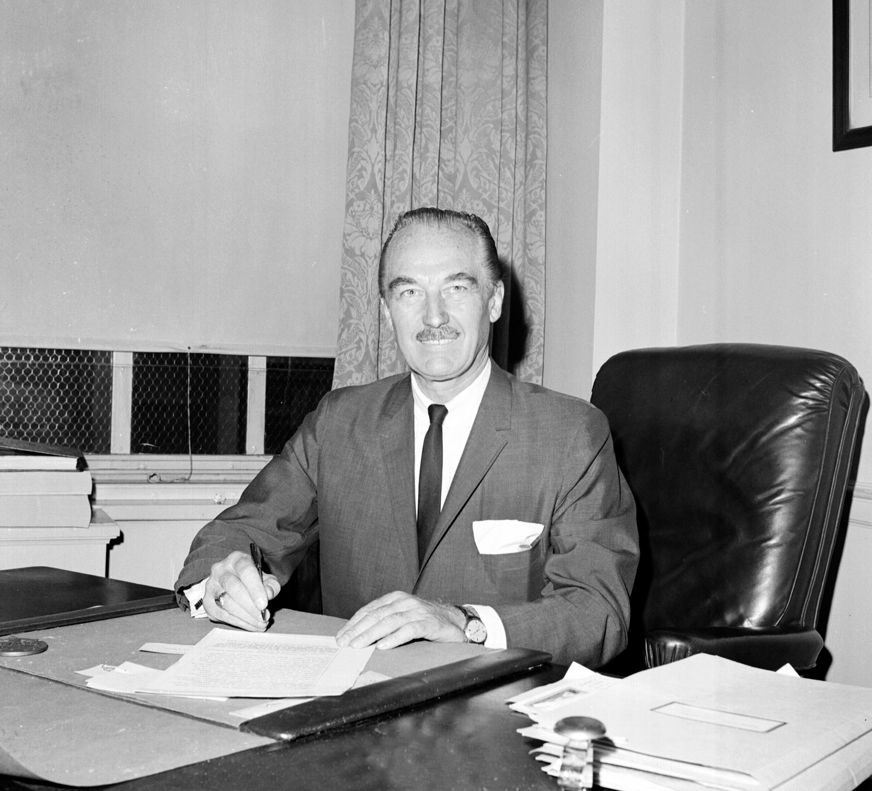 Unlike his son, Fred Trump eschewed the limelight.