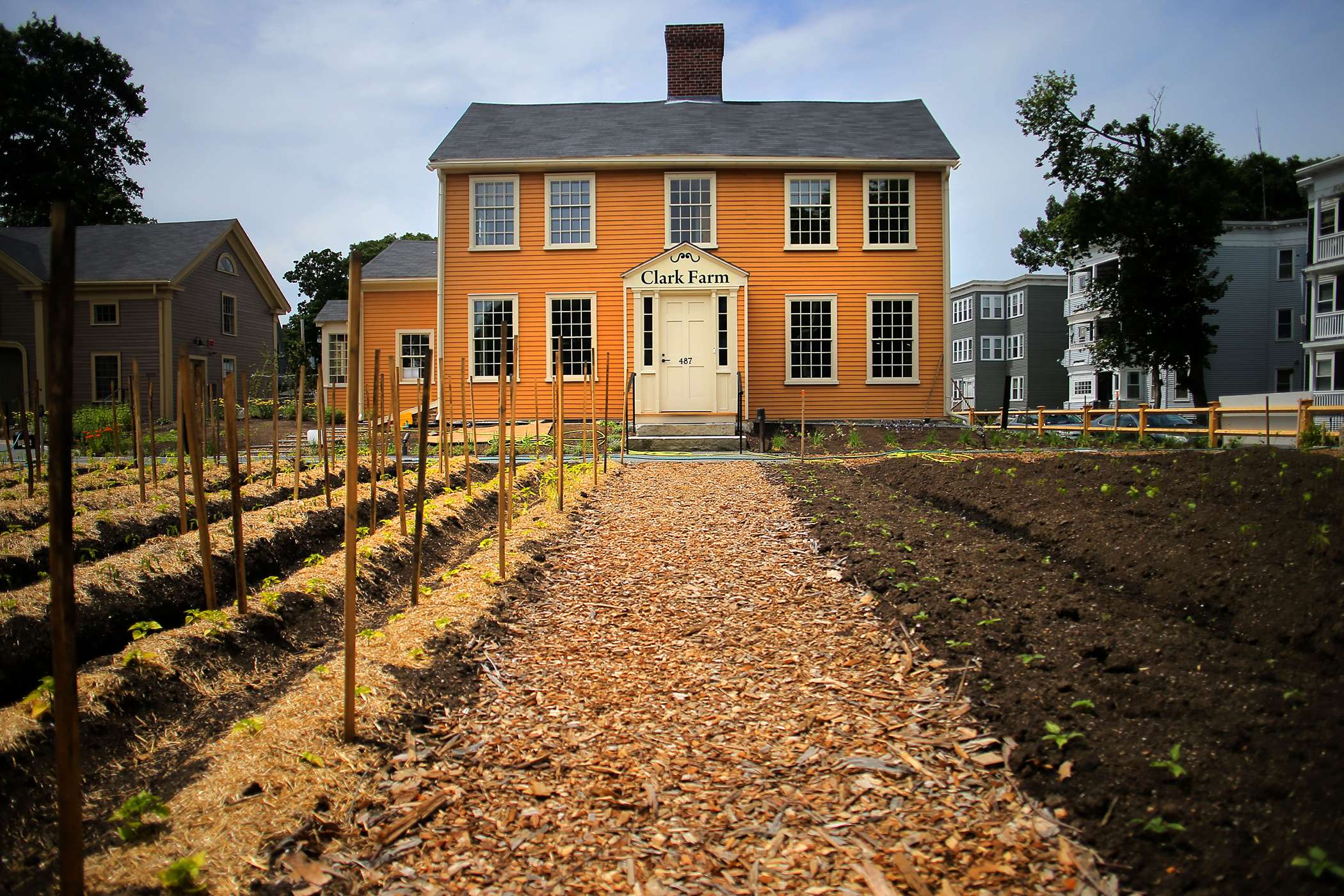 The 18th century Fowler Clark Epstein Farm has recently been restored and the property will now be used by the Urban Farming Institute.