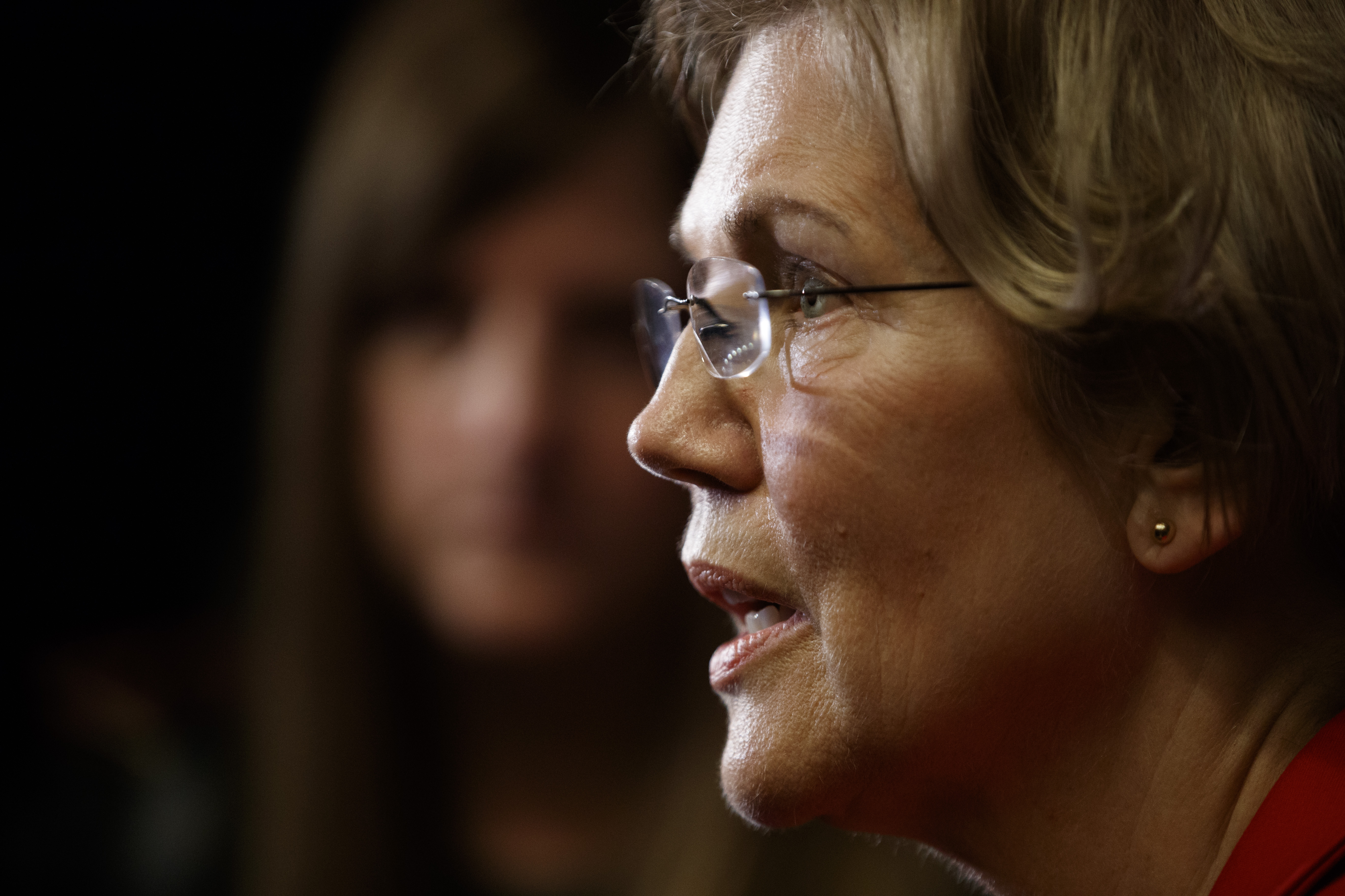 Warren said she has no regrets about pushing for the CFPB to be a strong, independent agency headed up by one person, instead of a bipartisan board like other quasi-independent agencies.
