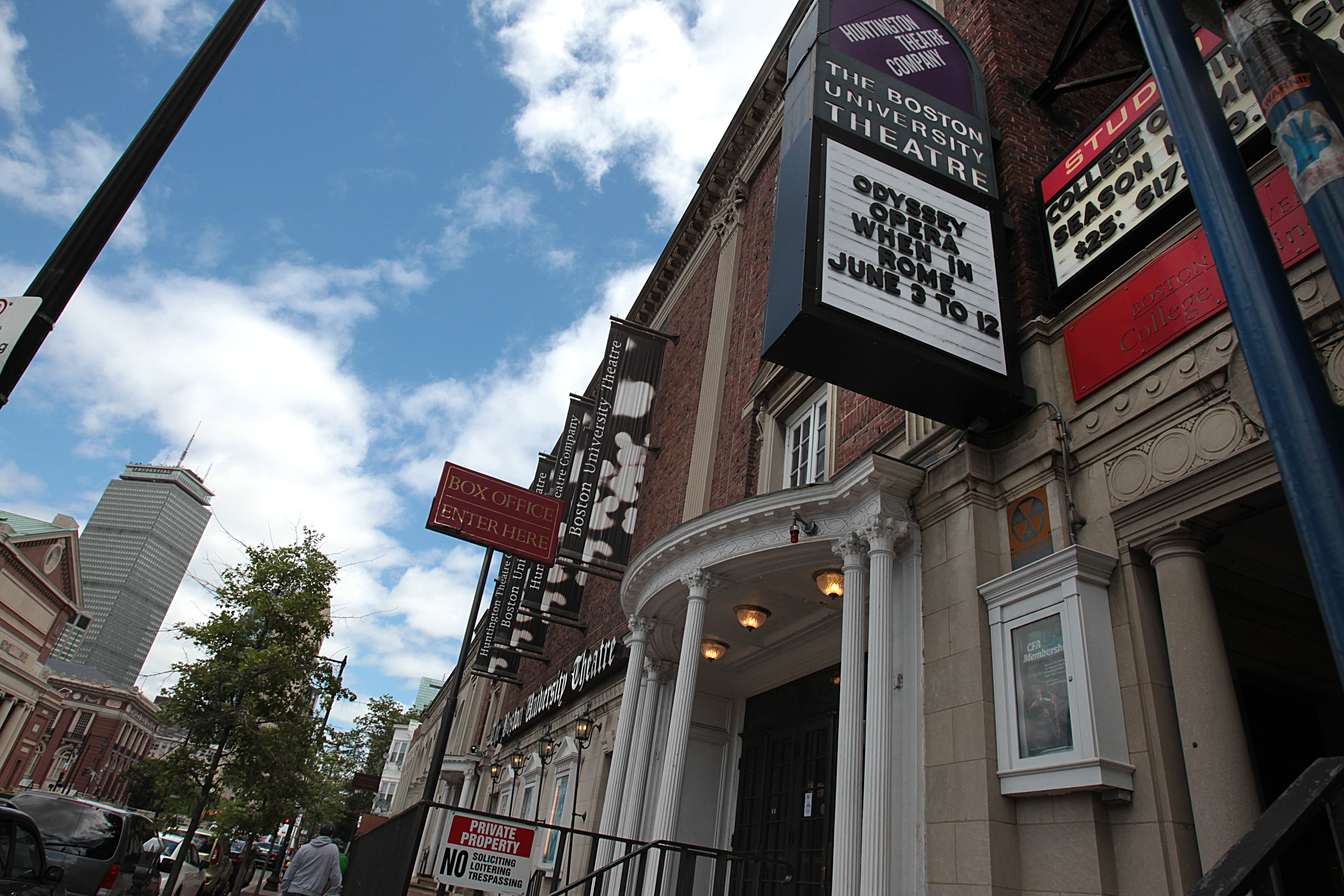 As part of the development project, the Huntington would be responsible for refurbishing its 92-year-old theater.