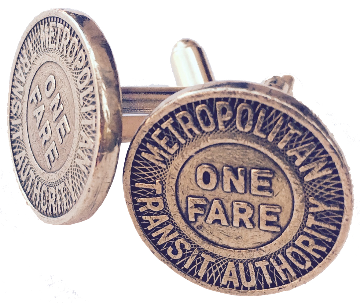 “T Token” cuff links
