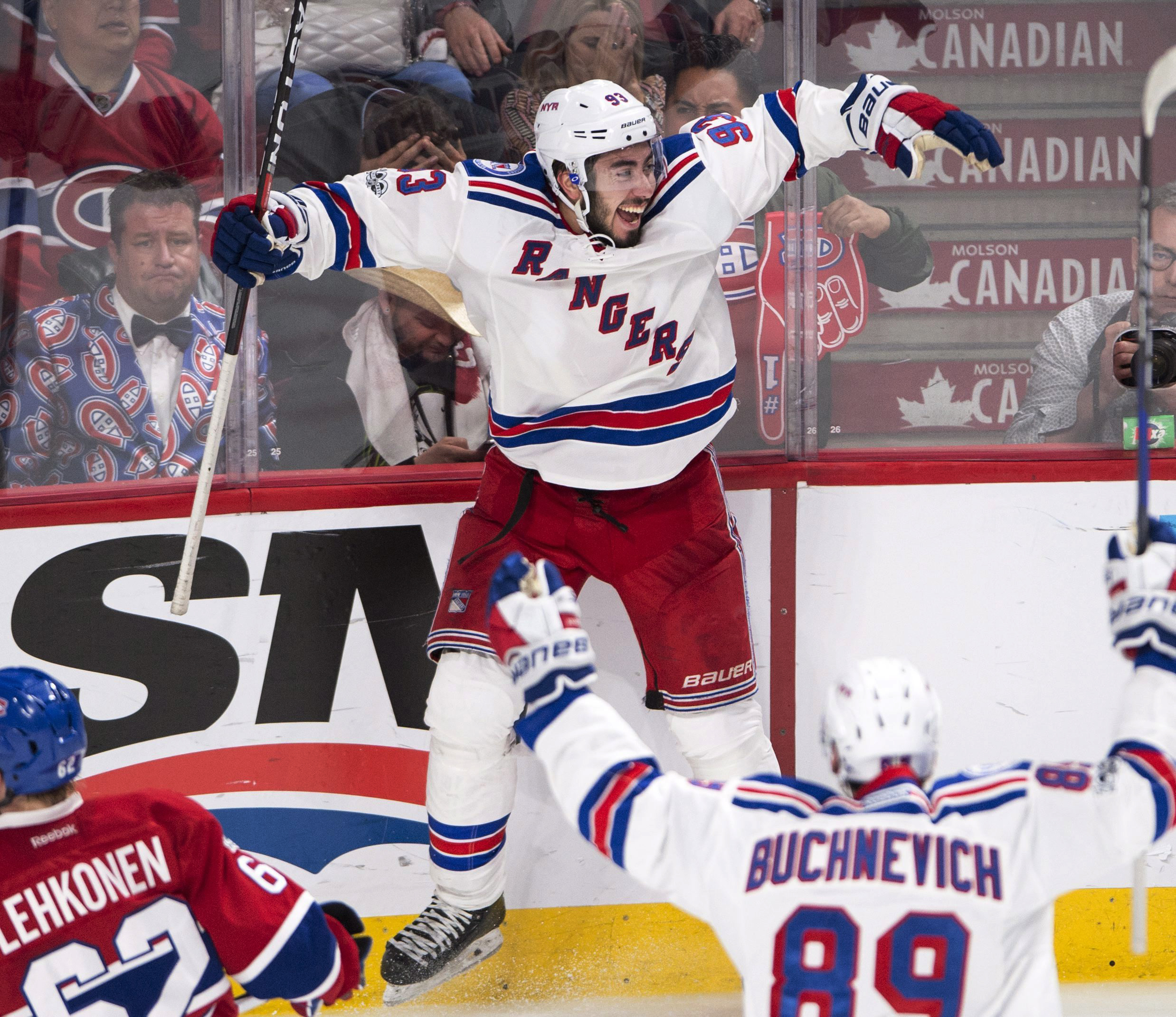 Mika Zibanejad scored 14 goals and 23 assists to average a career-high 0.66 points per game last season.