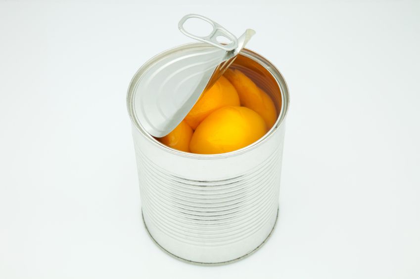 Canned fruit packed in juice helps to avoid added sugars.