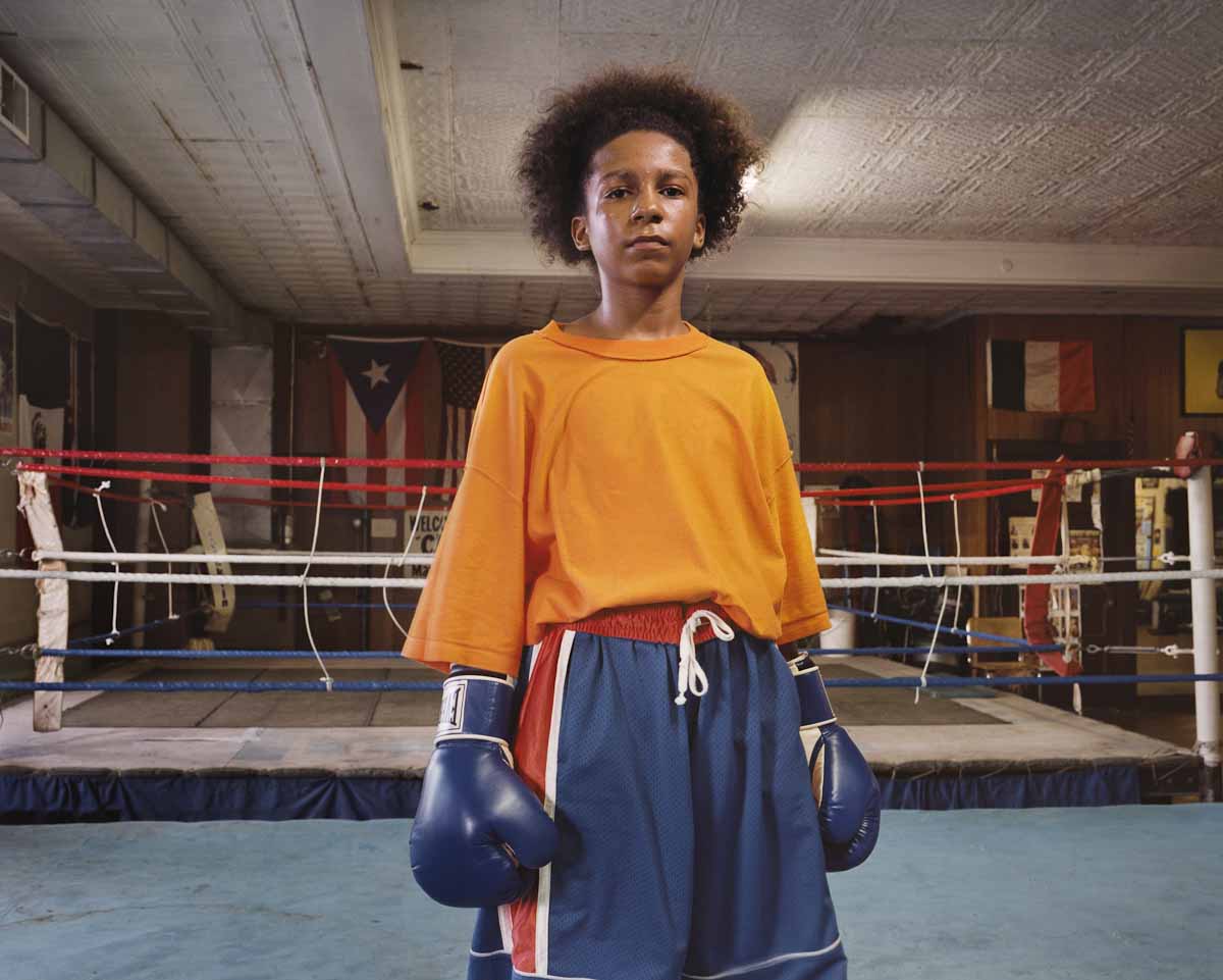 Mary Beth Meehan, “Untitled” (young boxer).