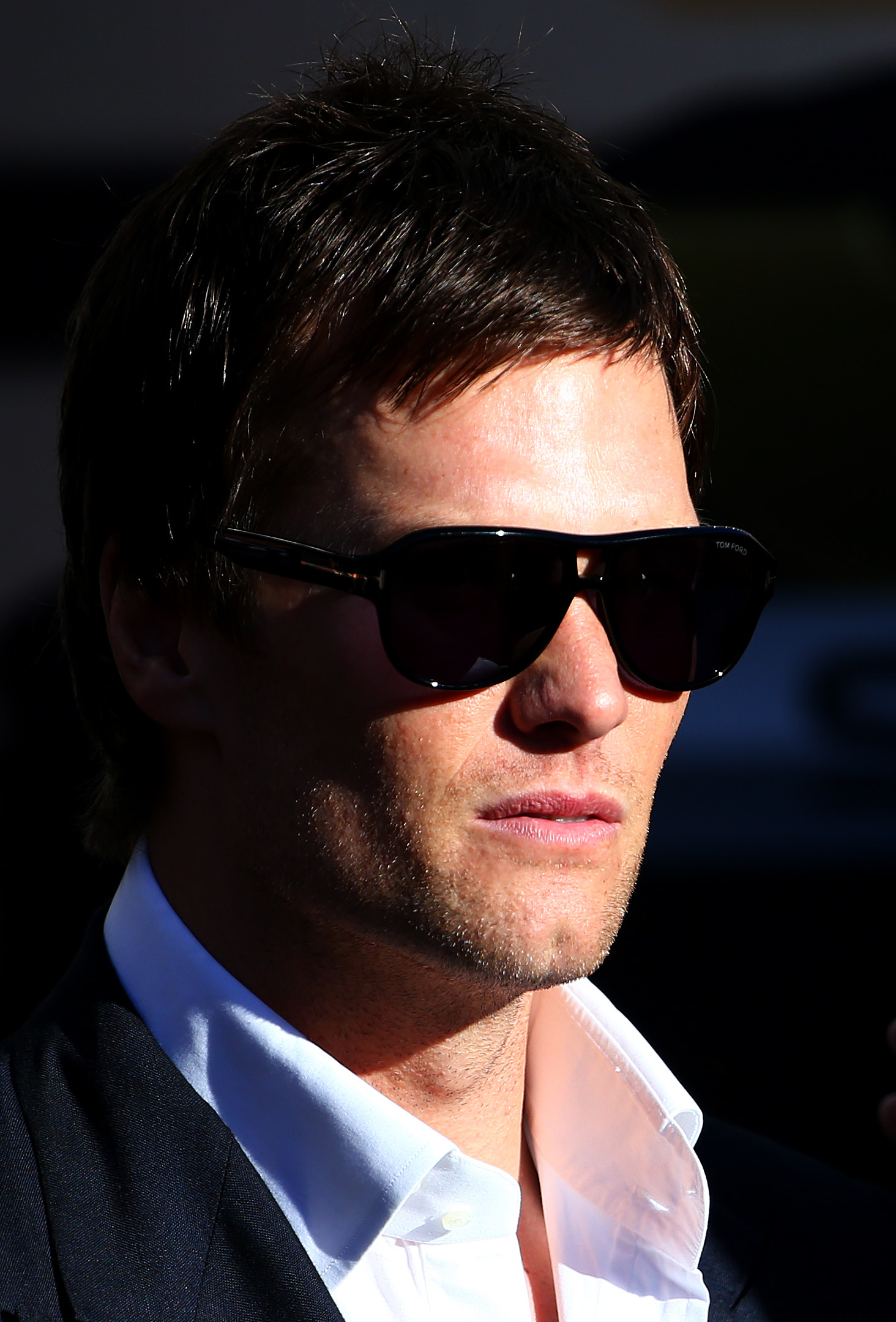 Tom Brady during the Super Bowl on Feb. 7.