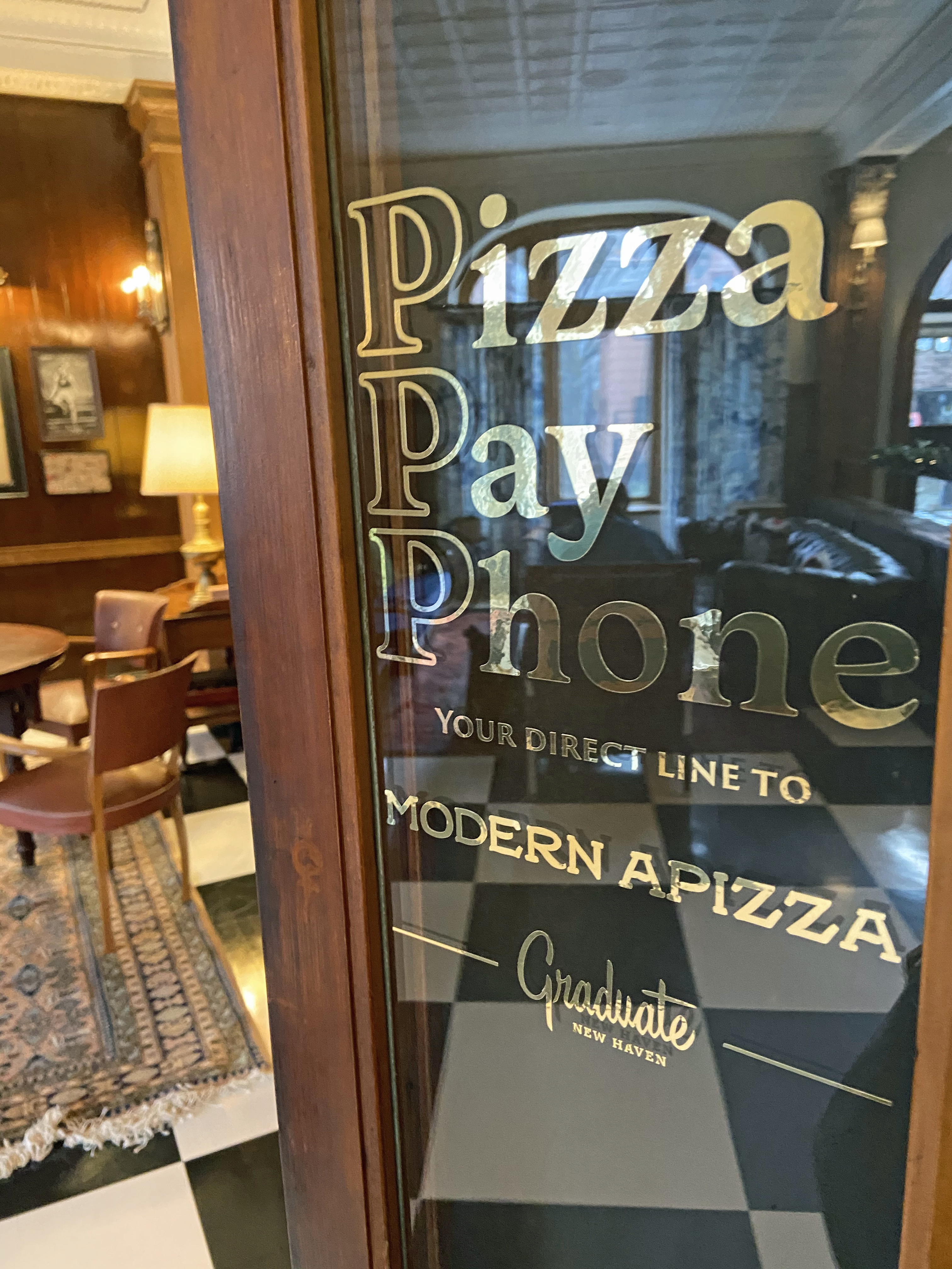 The Graduate hotel includes a direct line to Modern Apizza,