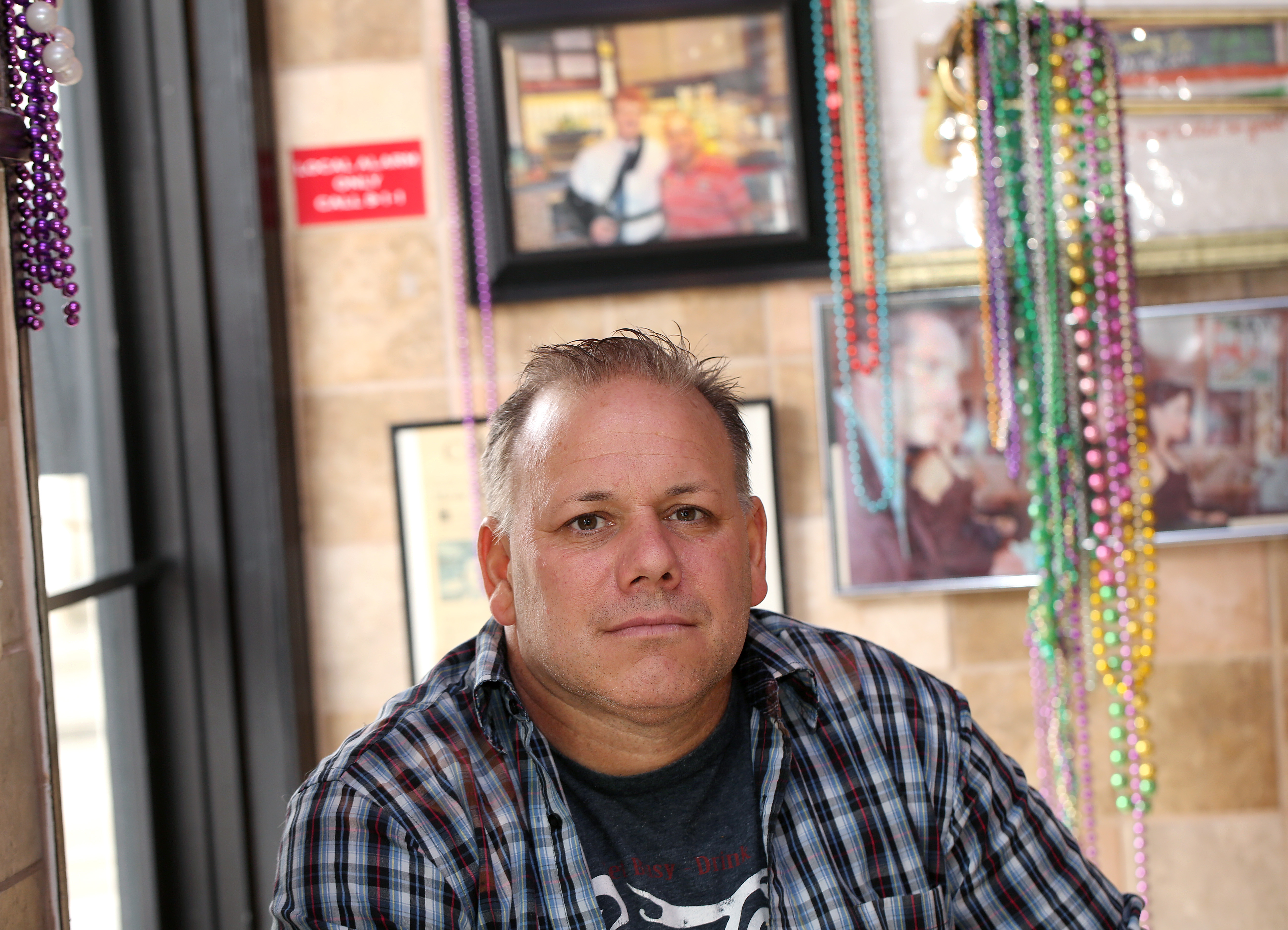 Po-Boys owner Eric Cormier specializes in the New Orleans sandwich.