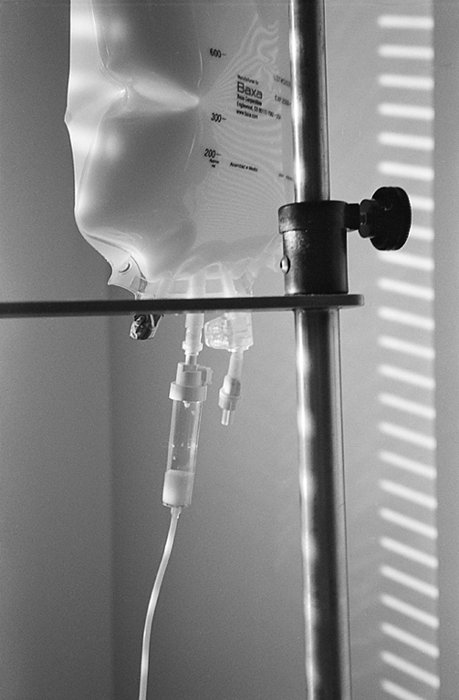 Willard Traub’s ‘‘Recovery 2’’ from his photo exhibit charting his treatment for cancer and subsequent recuperation.