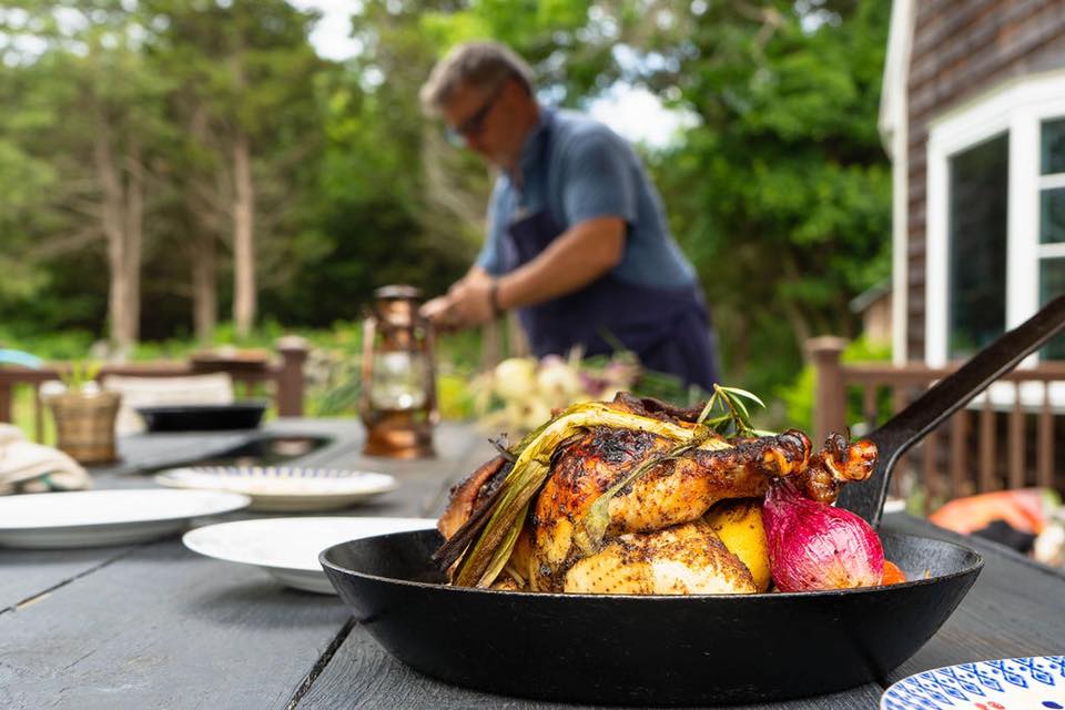 Dishes like this spiced roast chicken will be available at Frank McClelland’s new restaurant/market/cafe in Beverly.