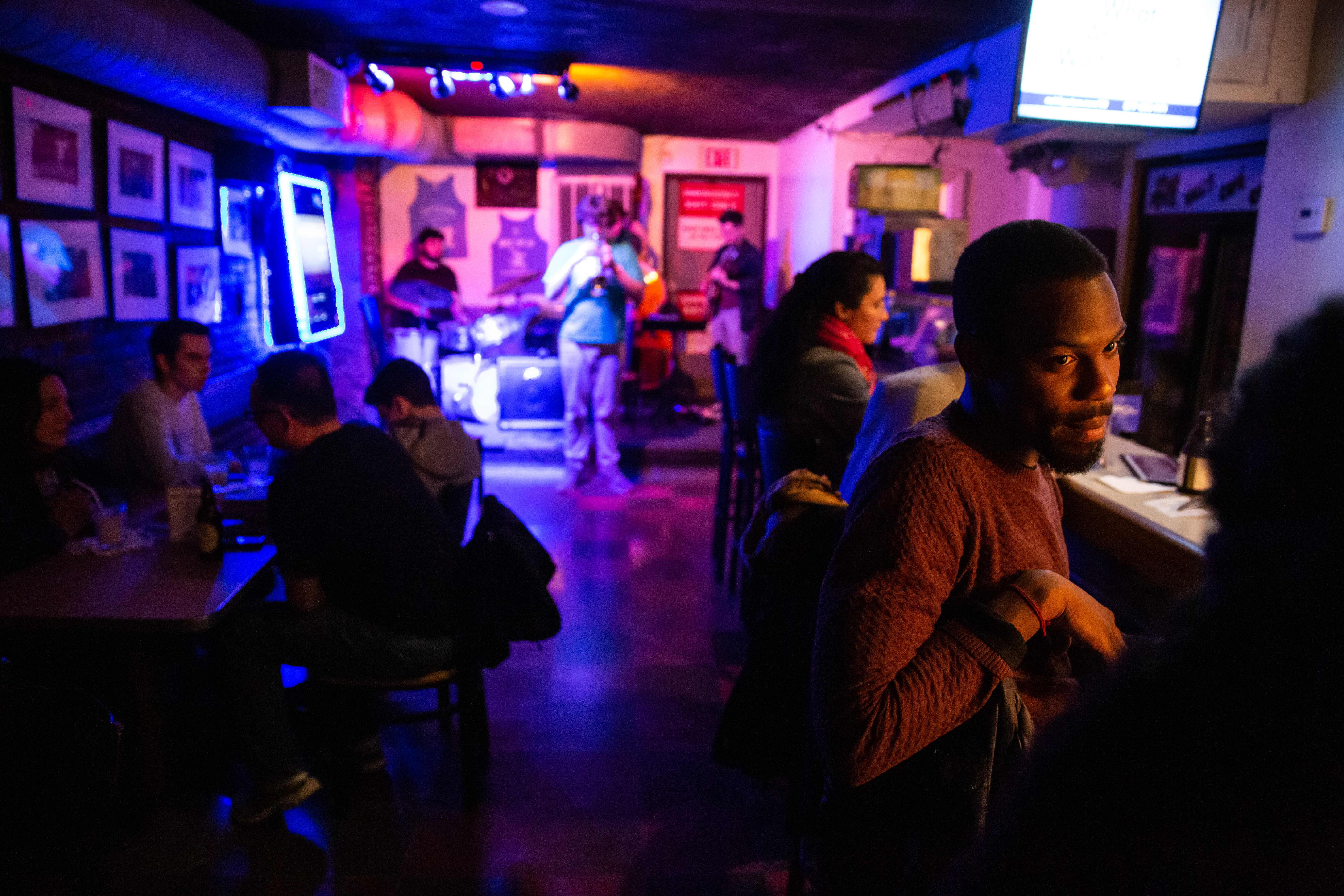 Wally’s Cafe in the South End.