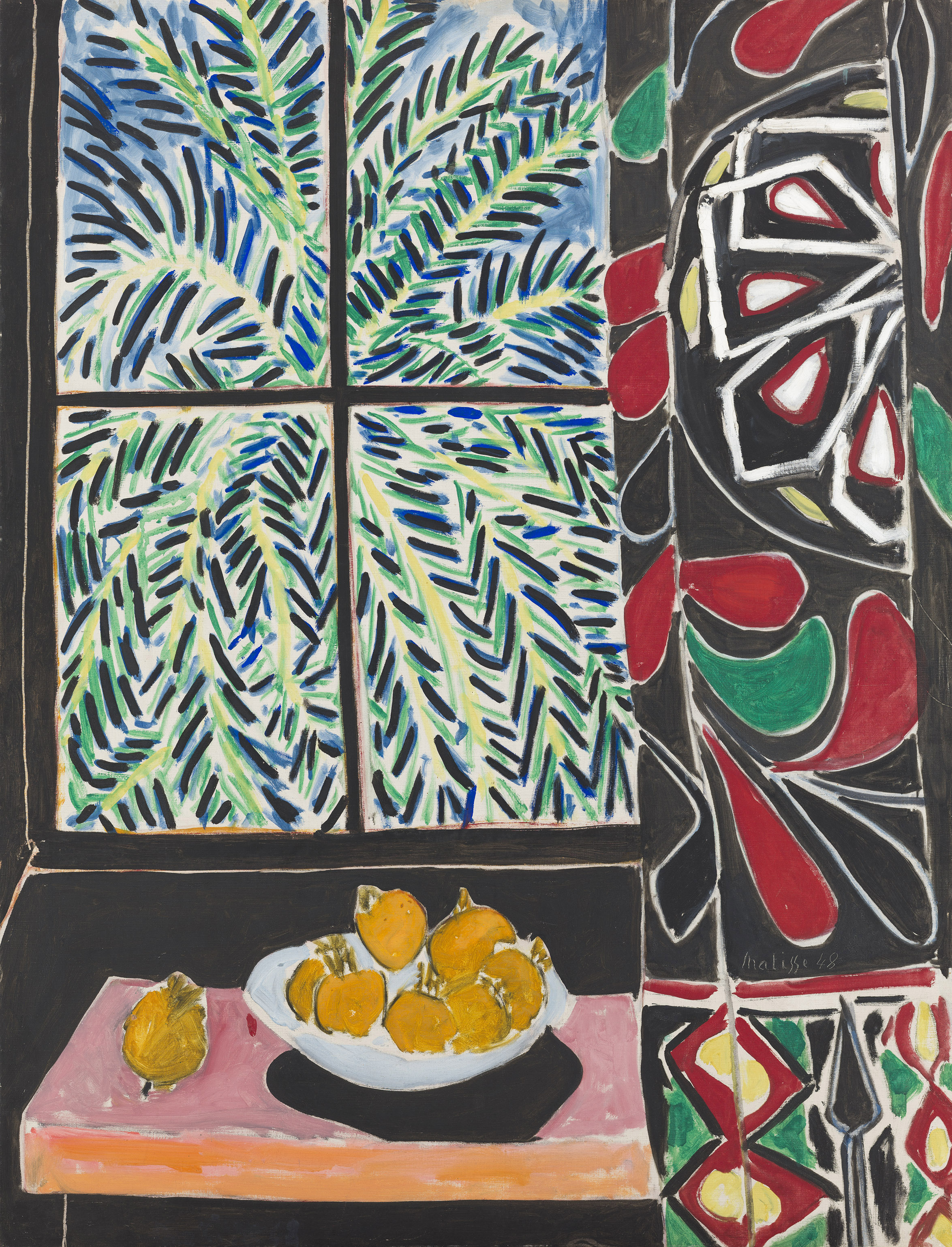 “Interior With Egyptian Curtain,’’ part of MFA’s “Matisse in the Studio.”