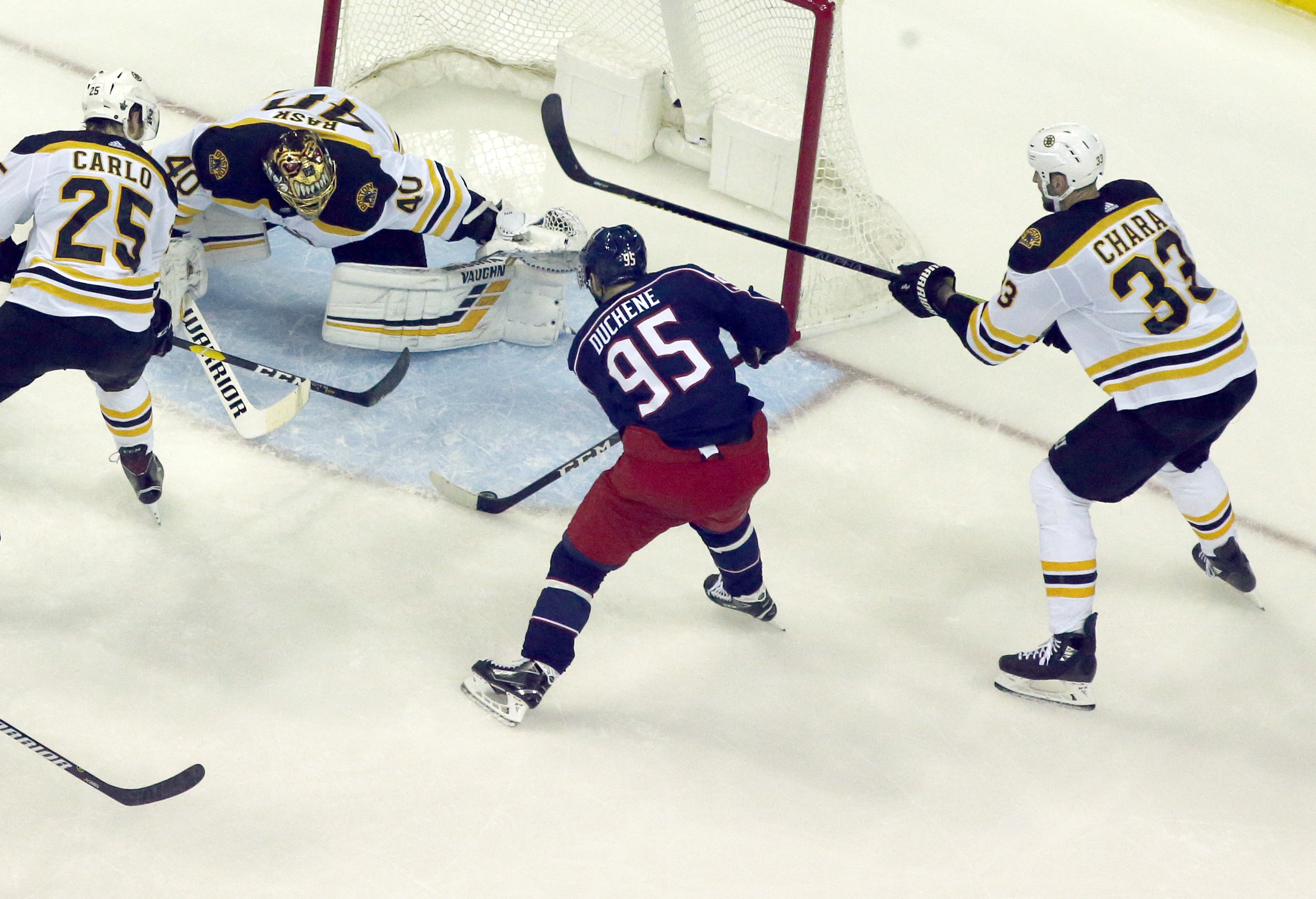 Matt Duchene gave the Blue Jackets a 2-0 lead with a power-play goal in the second period.
