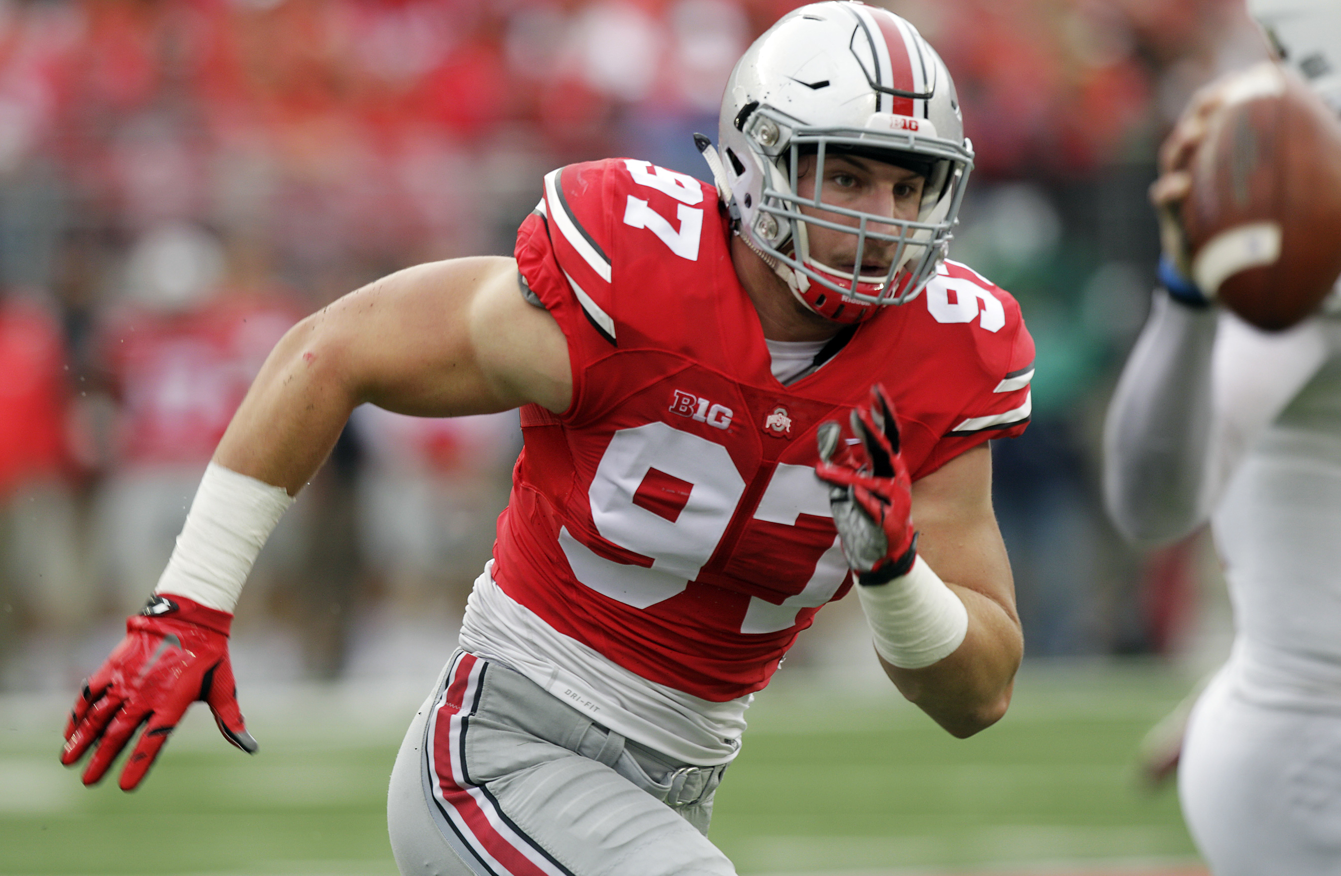 Defensive lineman Joey Bosa will be one of several Buckeyes headed to NFL teams.